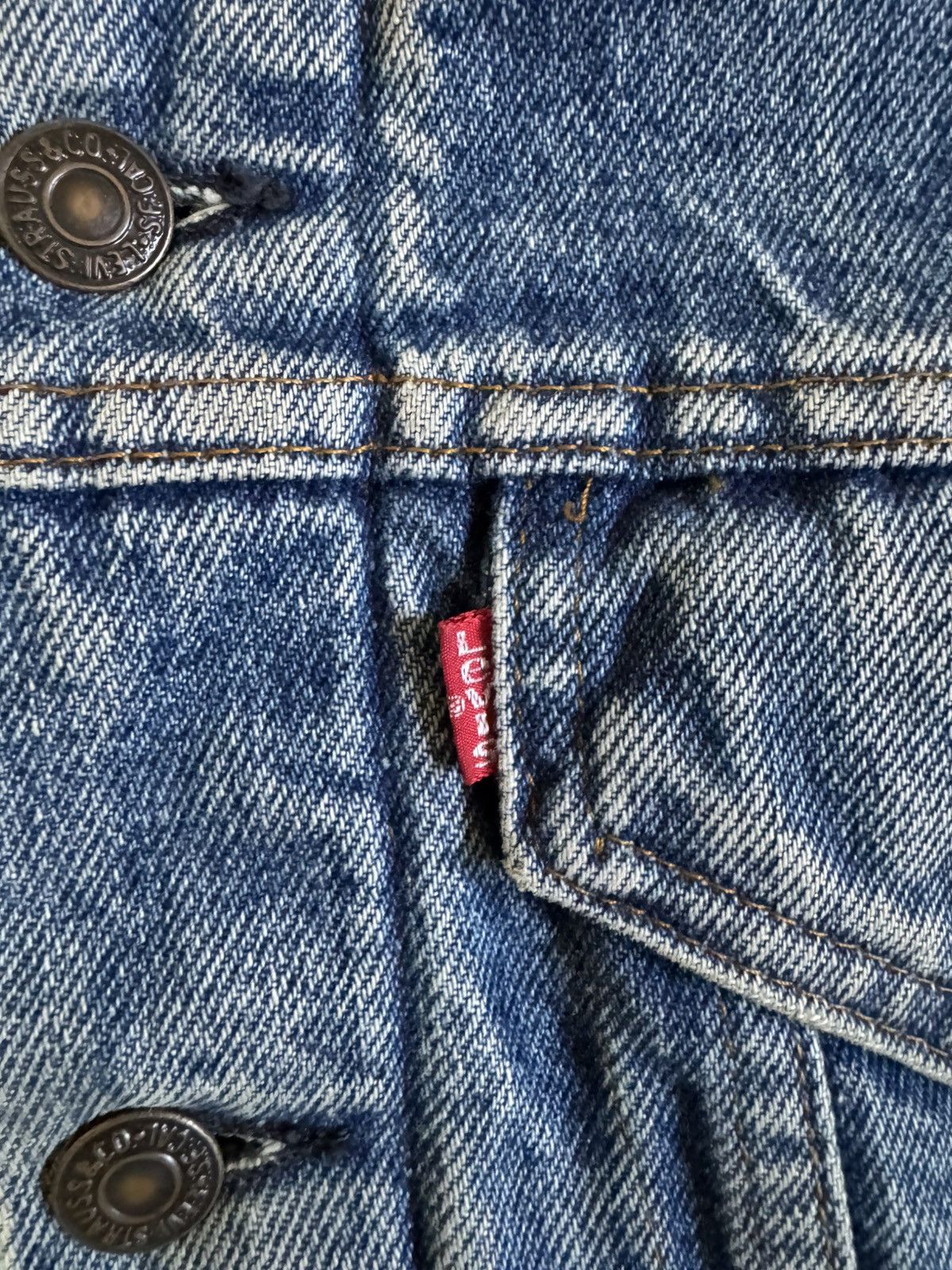 Levi's Vintage Clothing Vintage Levi’s fleece lined jacket Size US M / EU 48-50 / 2 - 2 Thumbnail