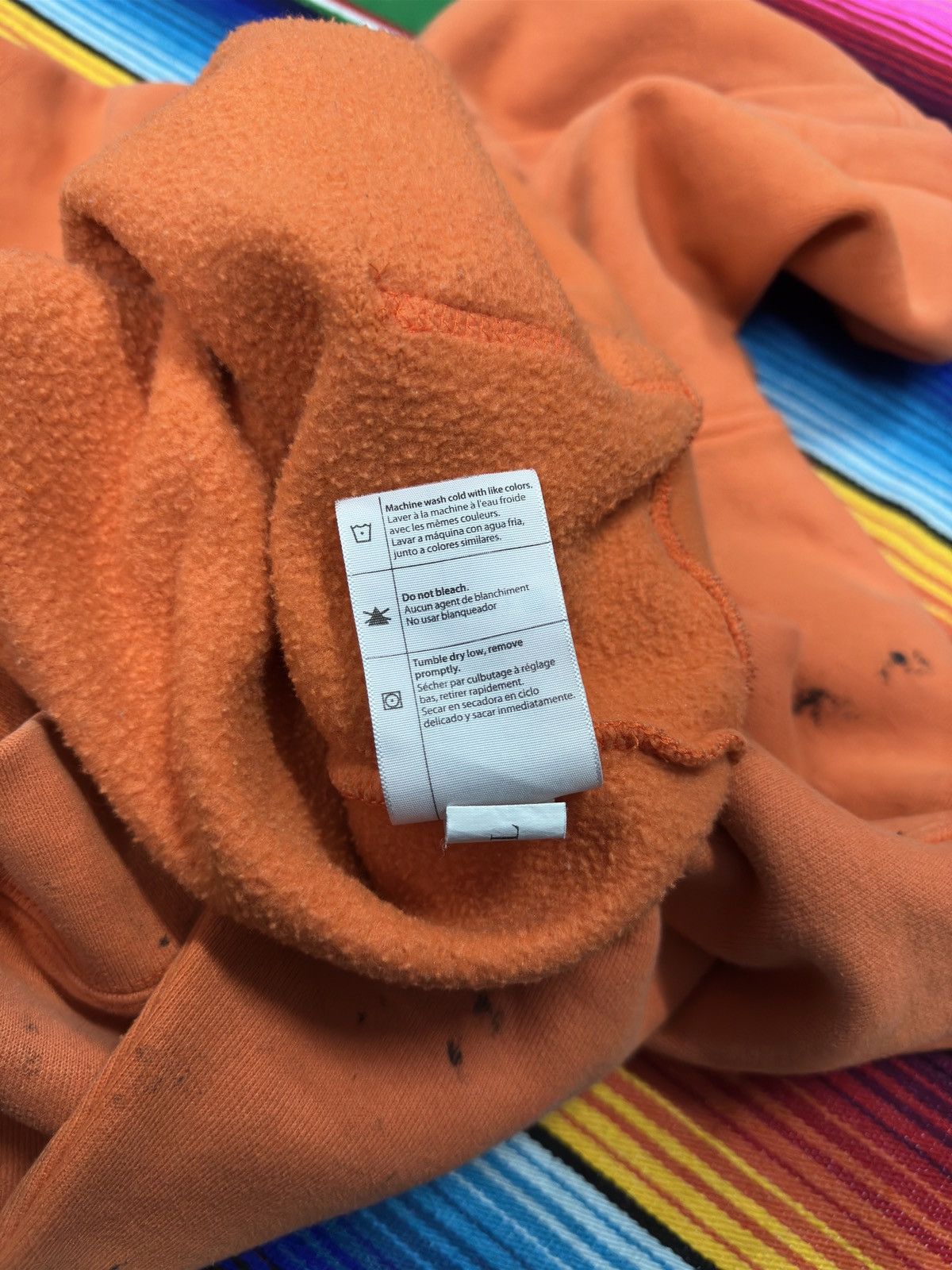 Carhartt 💥Distress Carhatt💥Hoodies Distress Crazy Design 💥 Size US XL / EU 56 / 4 - 8 Thumbnail