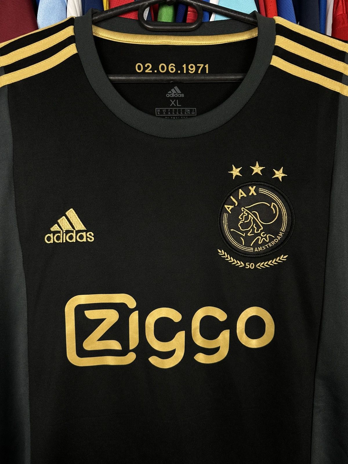 Adidas Adidas Ajax Amsterdam 2020/2021 jersey football shirt third Size US XL / EU 56 / 4 - 4 Thumbnail