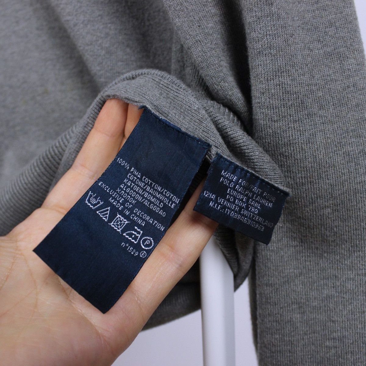 Polo Ralph Lauren Vintage Polo Ralph Lauren V-neck Jumper Size US S / EU 44-46 / 1 - 6 Thumbnail