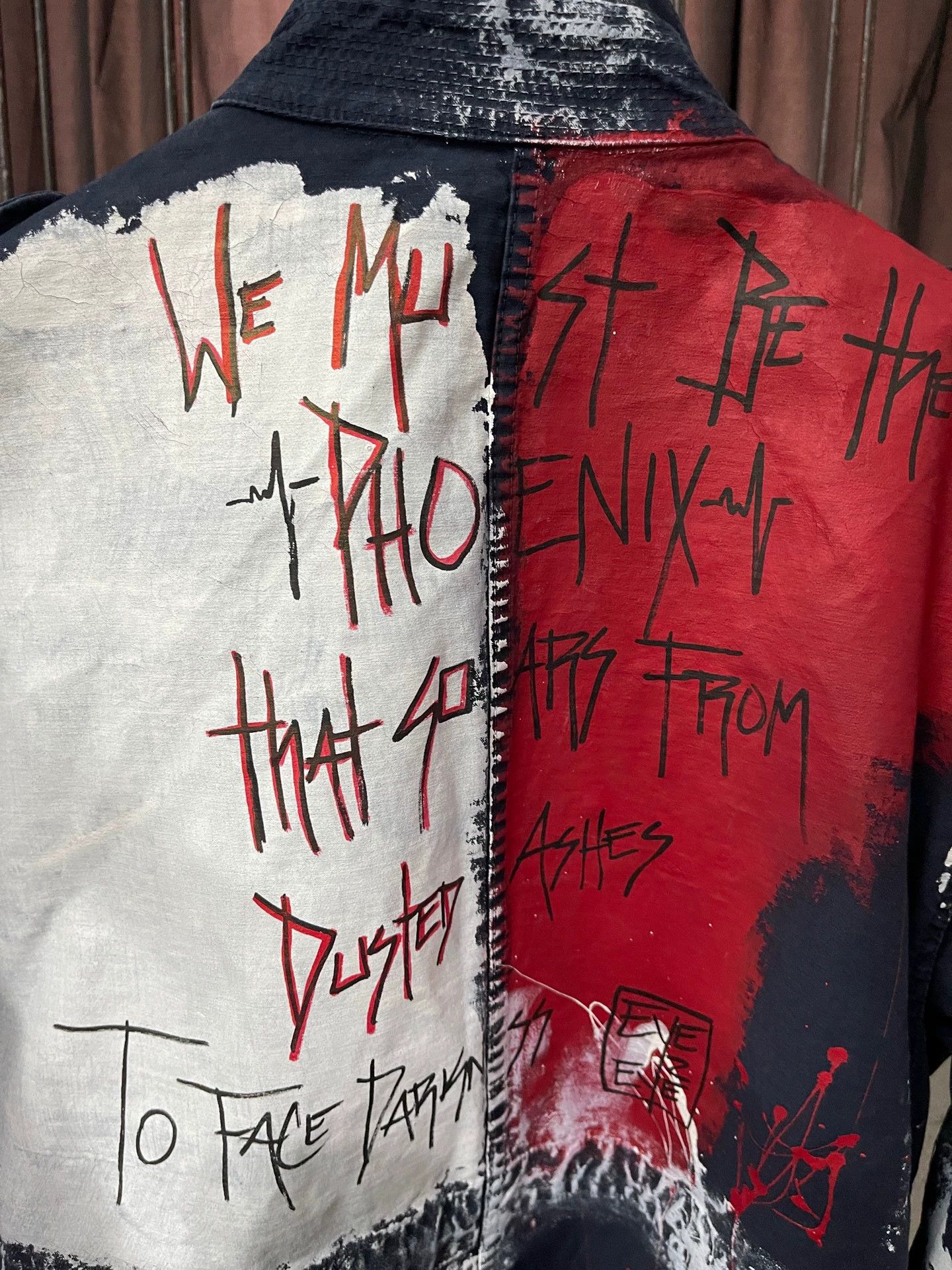 Faith Connexion Faith Connexion smudge graffiti print jacket S Size US S / EU 44-46 / 1 - 5 Thumbnail
