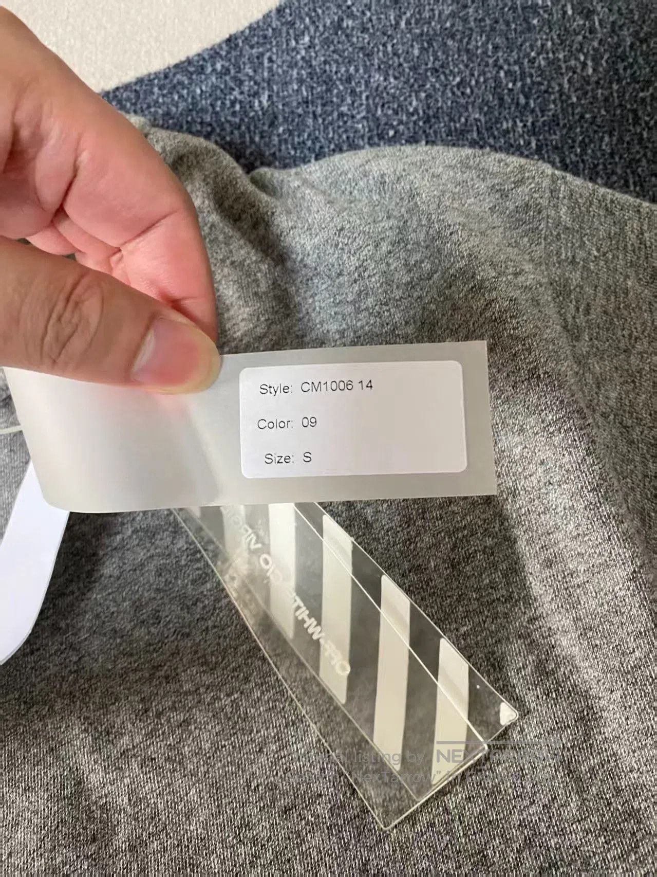 Off-White Off White Wave Short Sleeve Tee. Size US S / EU 44-46 / 1 - 5 Thumbnail