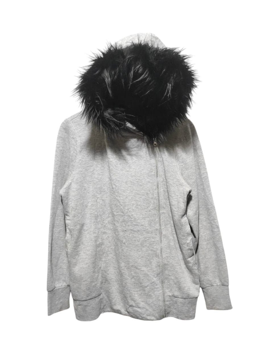 Hysteric Glamour N' Asymetrical Zip Fur Hoodie LGB IfSixWasNine style Size US M / EU 48-50 / 2 - 1 Thumbnail