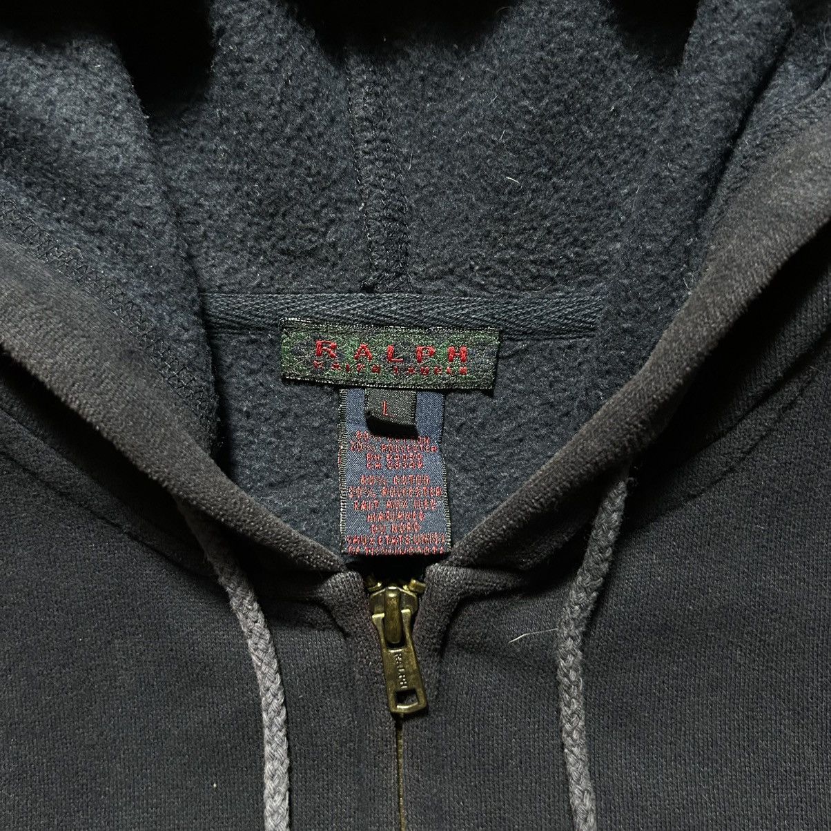 Ralph Lauren Vintage Ralph Lauren Logo Zipper Hoodie Size S / US 4 / IT 40 - 5 Thumbnail