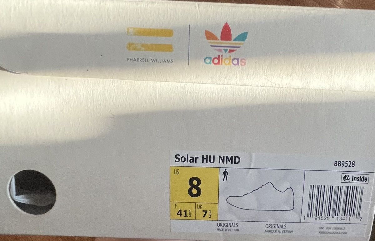 Adidas Pharrell x NMD human race trail ‘Solar Pack’ Size US 8 / EU 41 - 6 Thumbnail