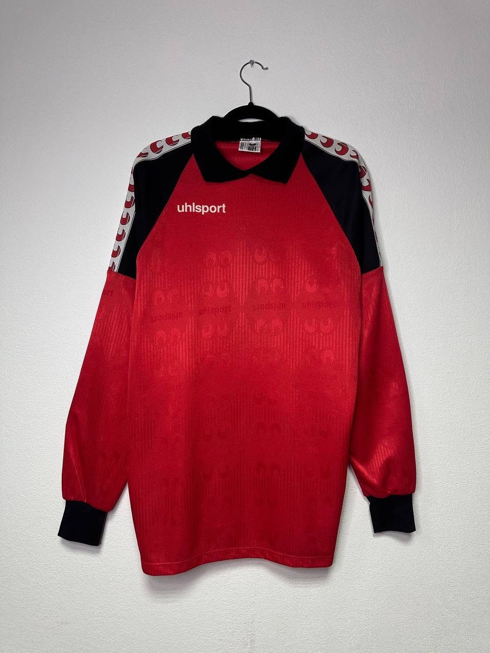 Other Uhlsport Goalkeeper Soccer Jersey Red Long Sleeve Vintage XL Size US XL / EU 56 / 4 - 1 Thumbnail