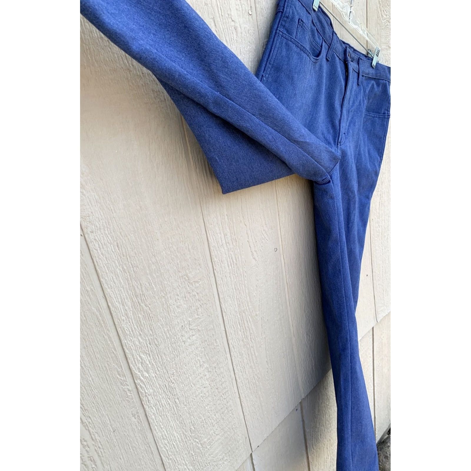 Vintage VINTAGE Sheplers Jeans Pants Western Cowboy Style 014070-82 Size 38 Cut 1951 37” Waist Blue Rockabilly Mens Jeans Size US 37 - 3 Thumbnail
