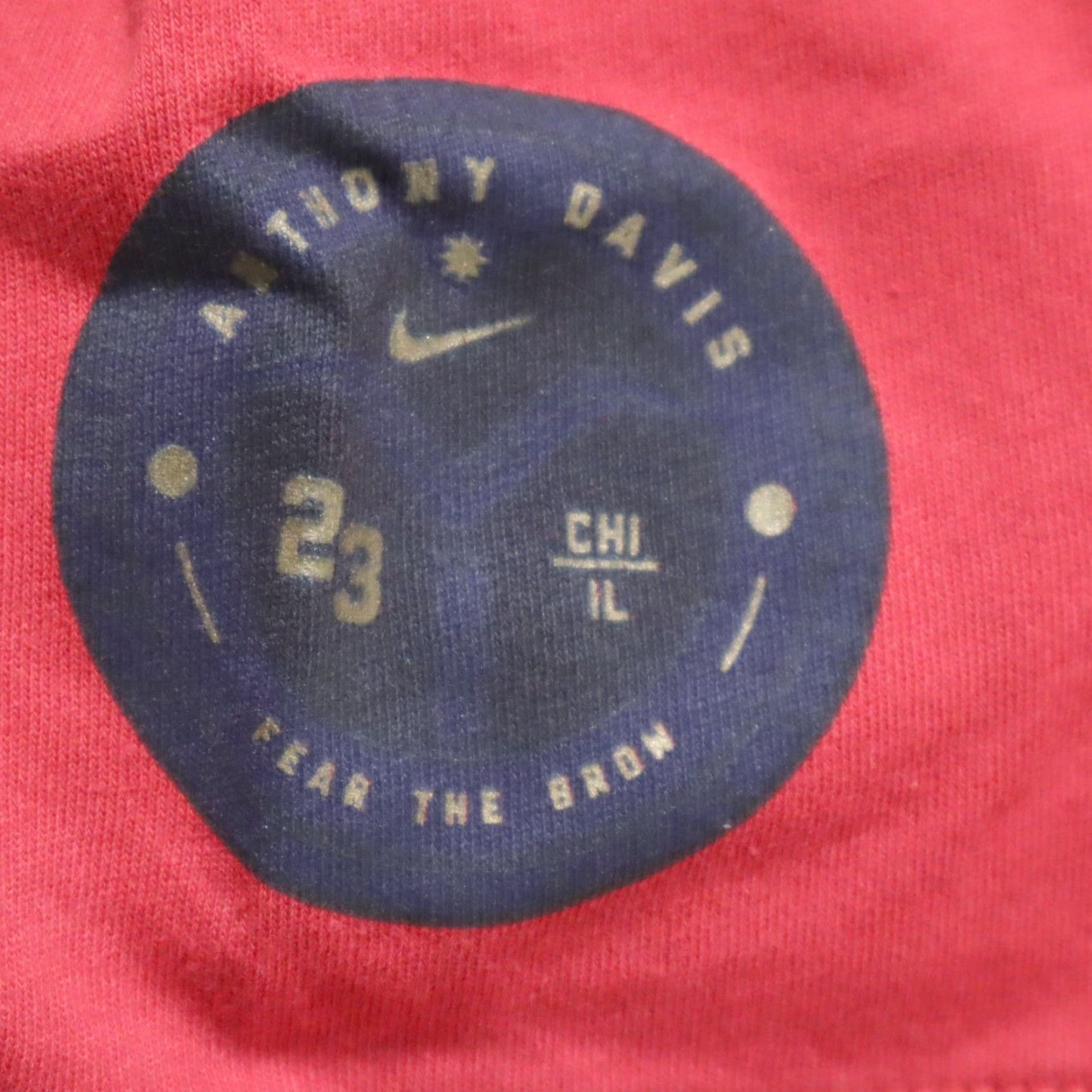 Nike Nike Shirt Men Red "Anthony Davis No More Mr Nice Brow" T-Shirt M Size US M / EU 48-50 / 2 - 6 Thumbnail