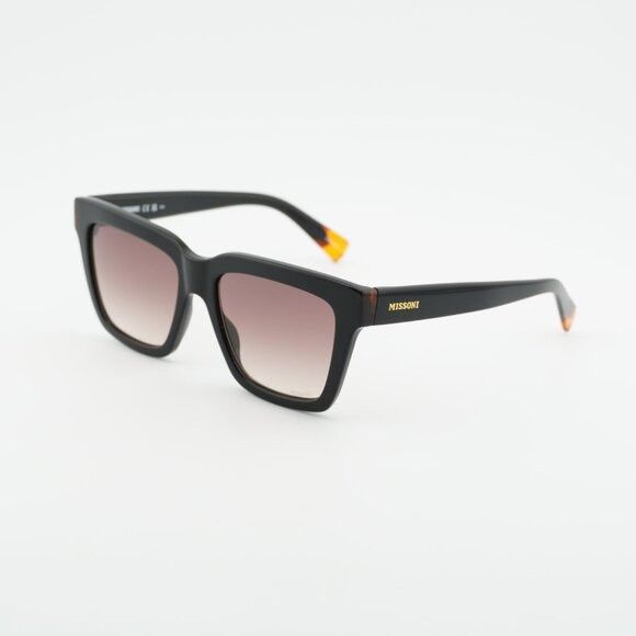 Missoni Missoni MIS 0132/S 0807 HA Sunglasses Black Square Frame Size ONE SIZE - 1 Thumbnail