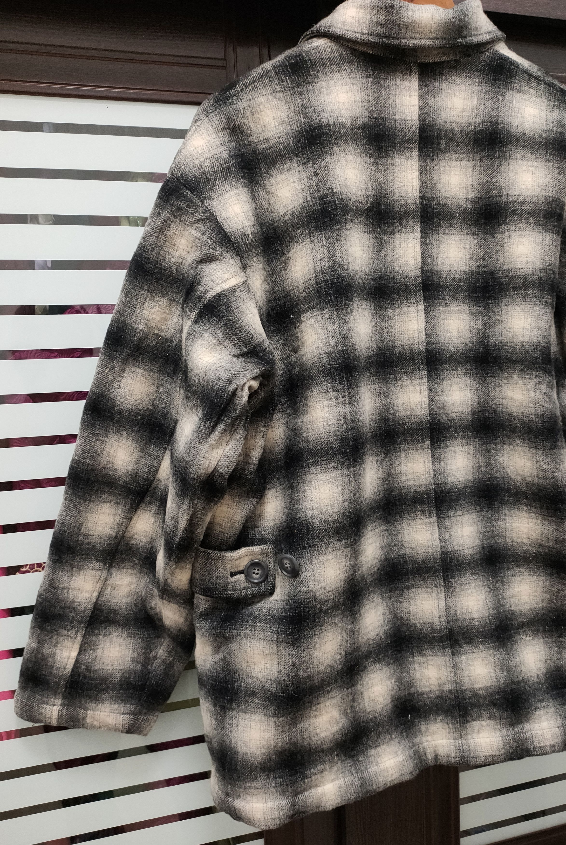Vintage 💥Plaid Wage Scale Wage Earner Wool Flannel 💥 Size US L / EU 52-54 / 3 - 7 Thumbnail