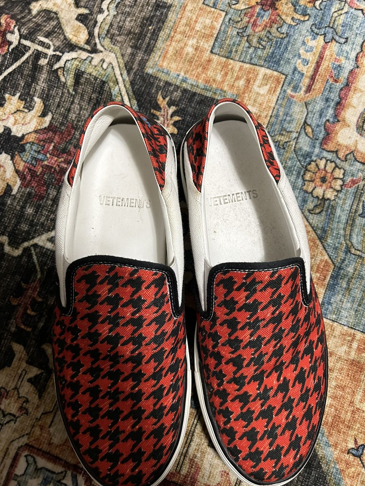 Vetements Vetements Houndstooth Slip-on Size US 7.5 / EU 40-41 - 3 Thumbnail