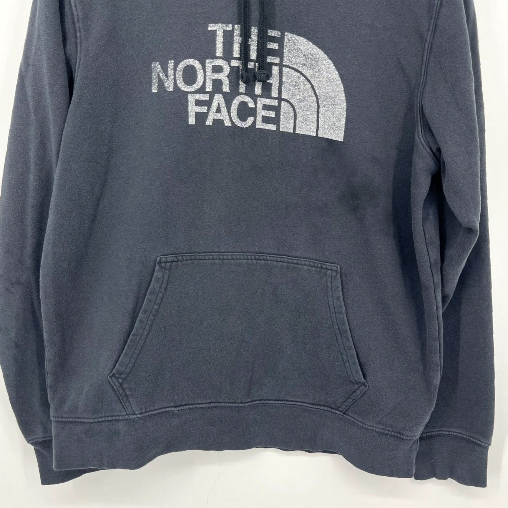The North Face The North Face Hoodie Men M Black TNF Logo Pullover Drawstring Distressed Size US M / EU 48-50 / 2 - 3 Thumbnail