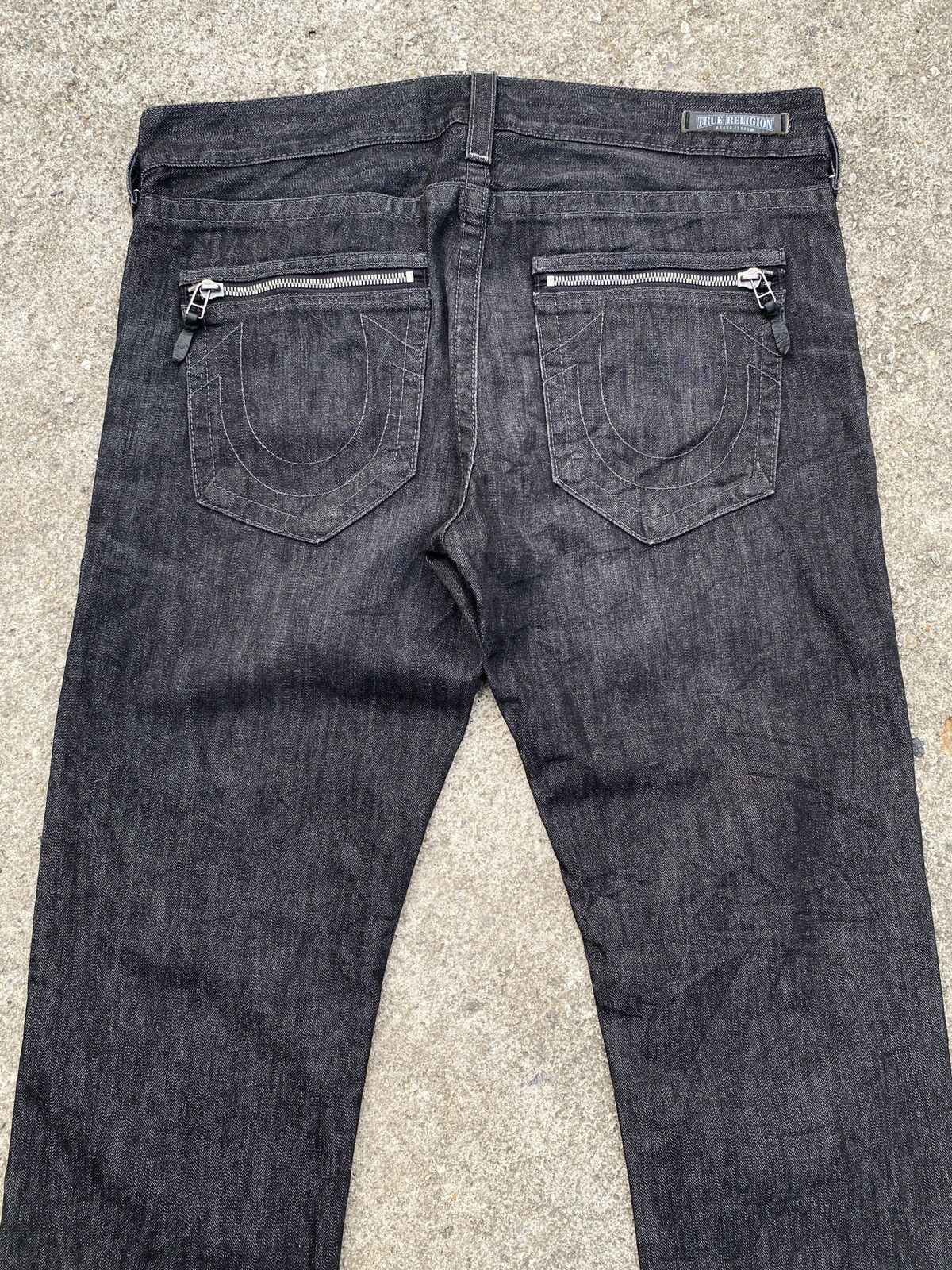 True Religion 2000s - True Religion Zipper Pocket Denim Size US 36 / EU 52 - 9 Thumbnail