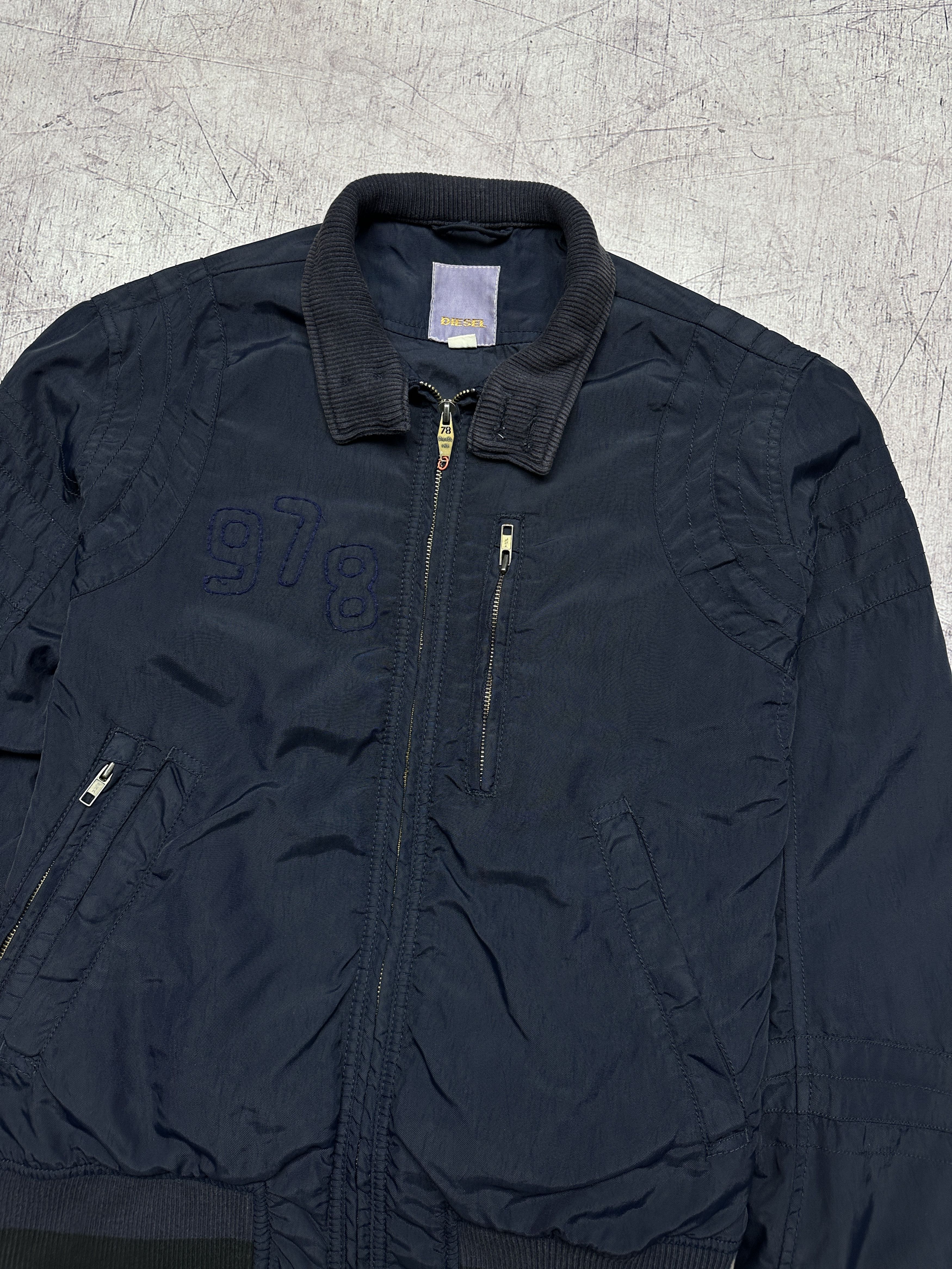 Diesel Diesel Vintage Mens Nylon Jacket Size US S / EU 44-46 / 1 - 4 Thumbnail