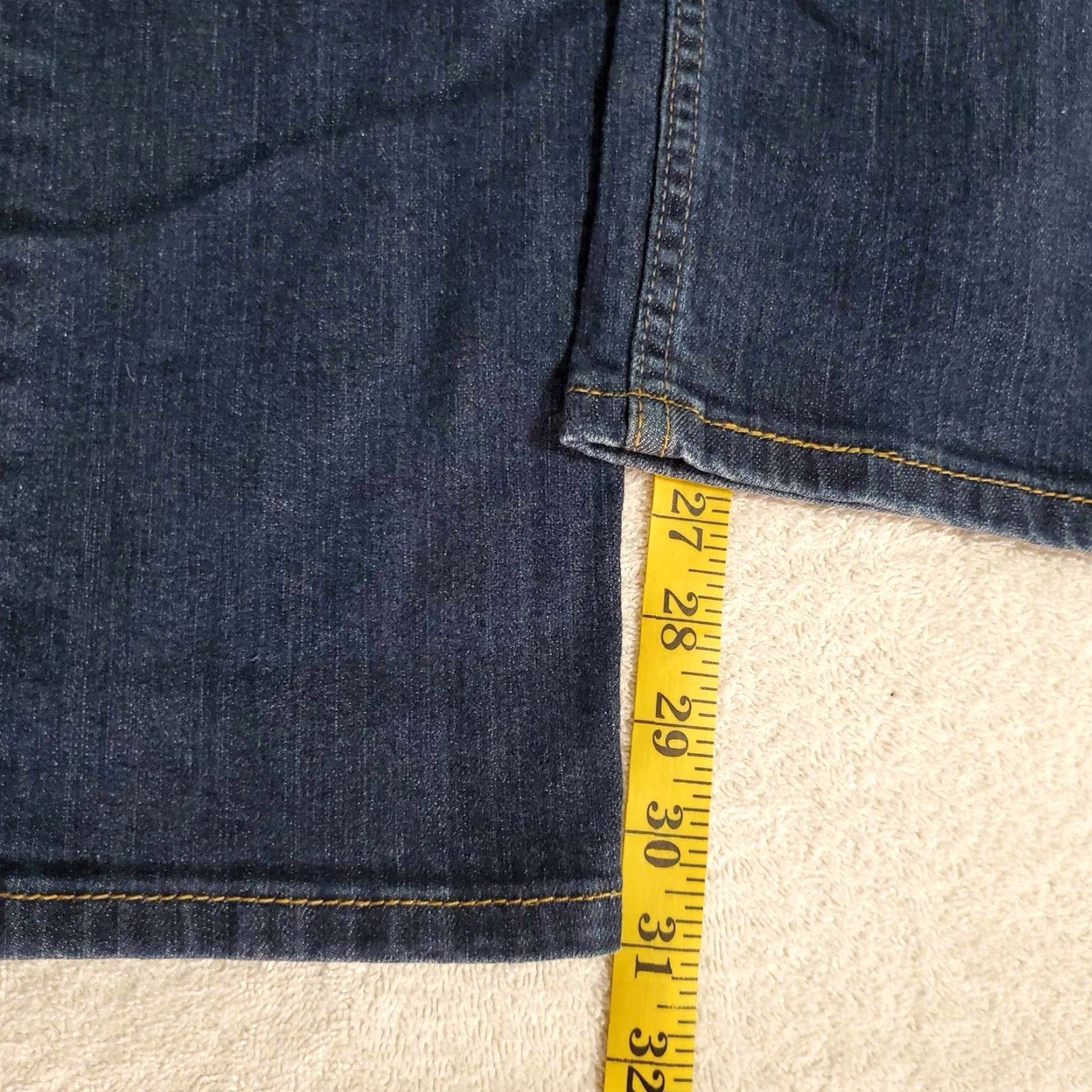 Levi's Levi's 513 Jeans 34 x 30 Stretch Men Regular Blue Straight 34 Inseam 30 Size US 34 / EU 50 - 5 Thumbnail