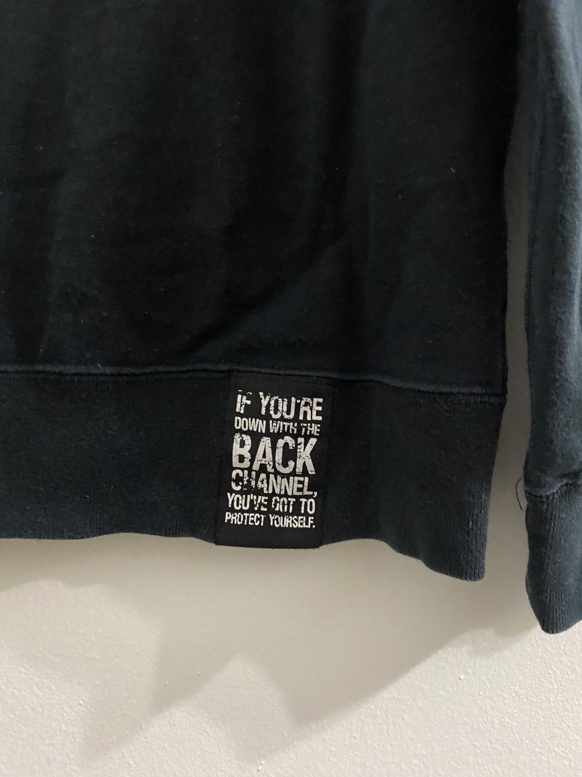 Japanese Brand × Vintage BACK CHANNEL Graphics Logo Sweatshirt Size US M / EU 48-50 / 2 - 8 Thumbnail
