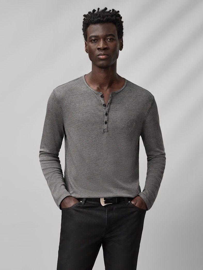 John Varvatos Klaus 25th anniversary Henley Medium Size US M / EU 48-50 / 2 - 1 Thumbnail