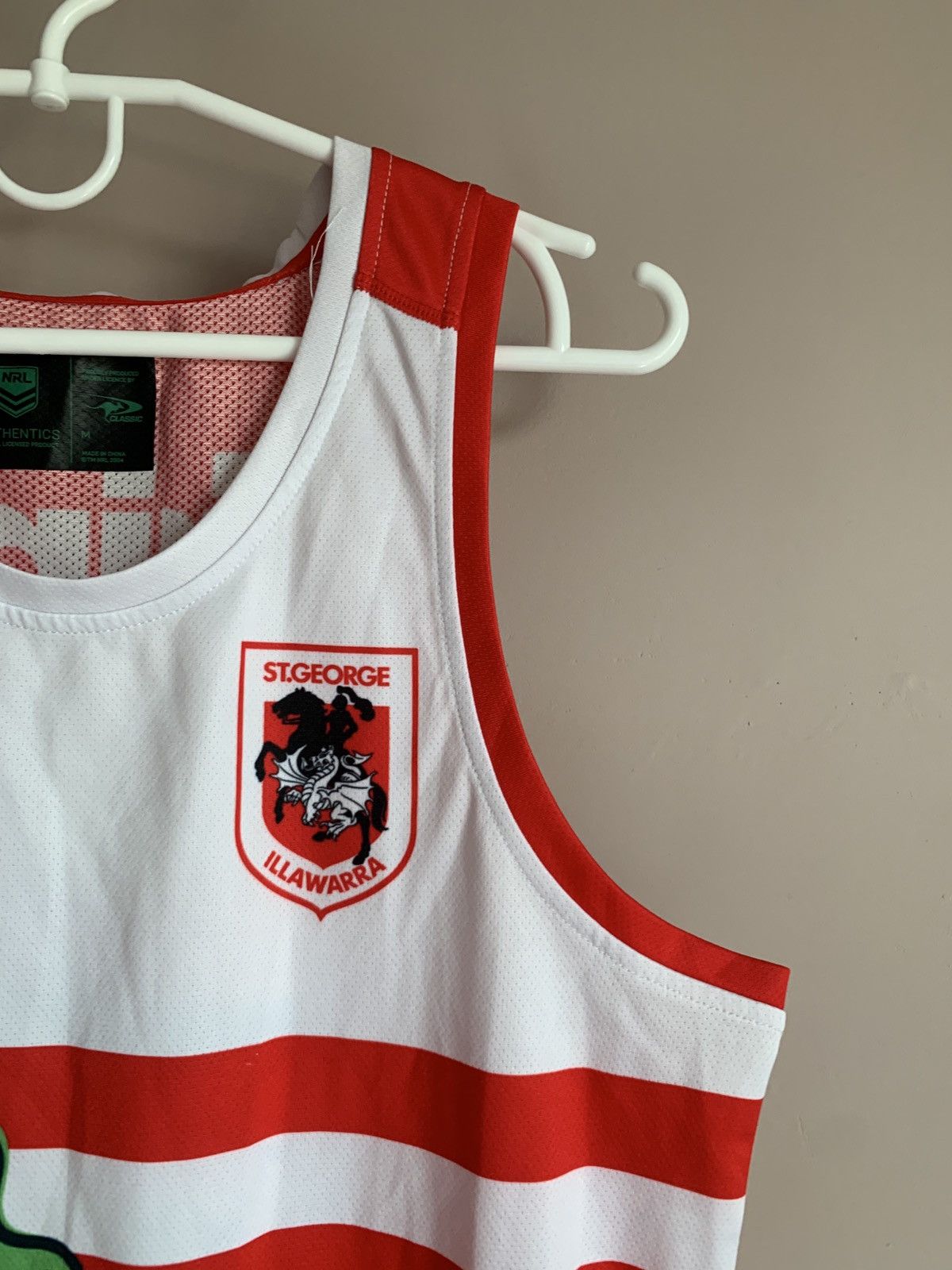 Other St George Illawarra Dragons Rugby Vest Shirt NRL Classic M Size US M / EU 48-50 / 2 - 4 Thumbnail