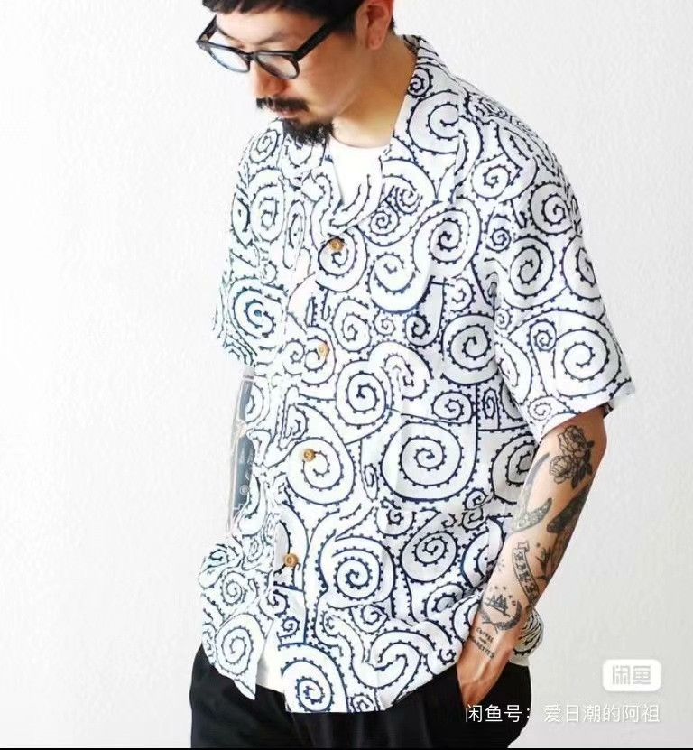Visvim Visvim Duke Short-Sleeve Shirt Size US L / EU 52-54 / 3 - 1 Thumbnail