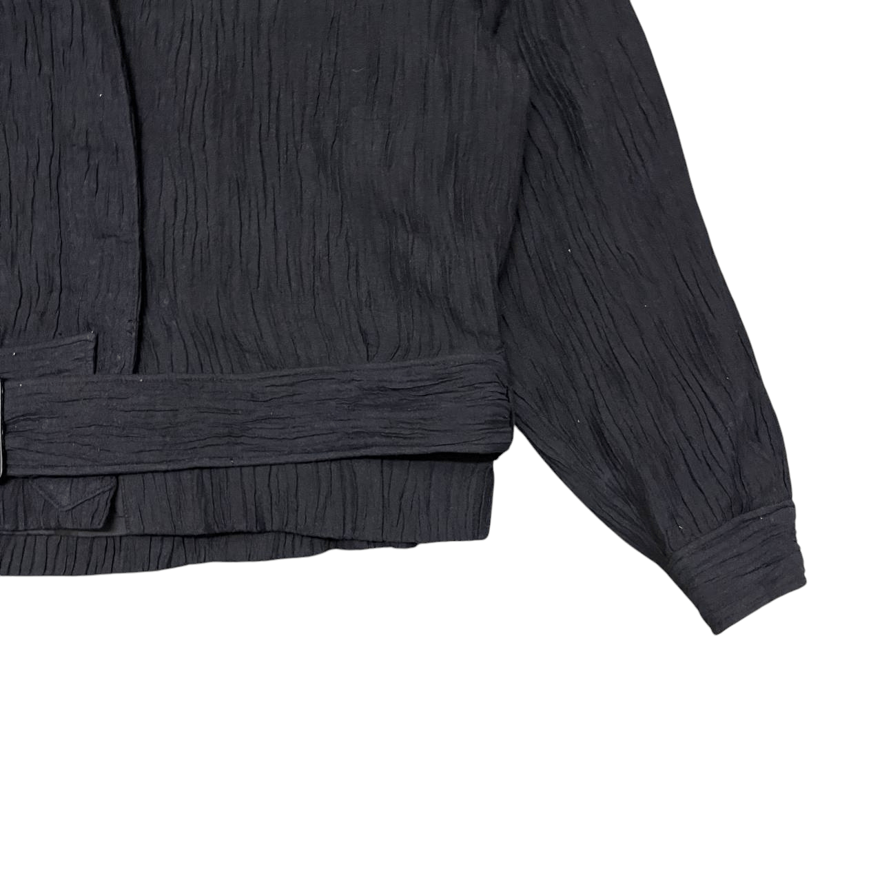 Hanae Mori Vintage Hanae Mori Paris Pleated Jacket Size M / US 6-8 / IT 42-44 - 4 Thumbnail