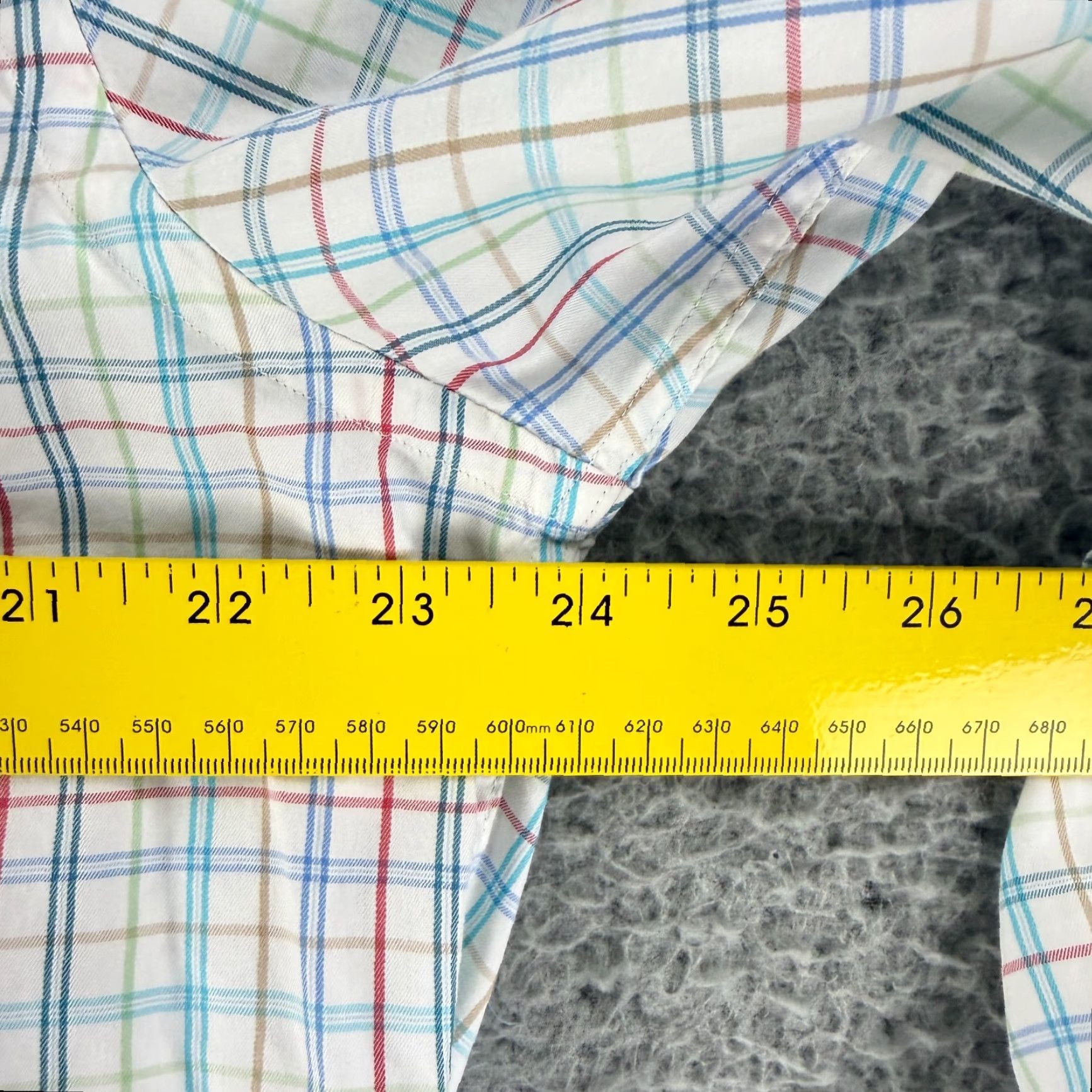 Peter Millar Peter Millar Crown Soft Button-Up Shirt Mens Large White Plaid Cotton Silk LS Size US L / EU 52-54 / 3 - 5 Thumbnail
