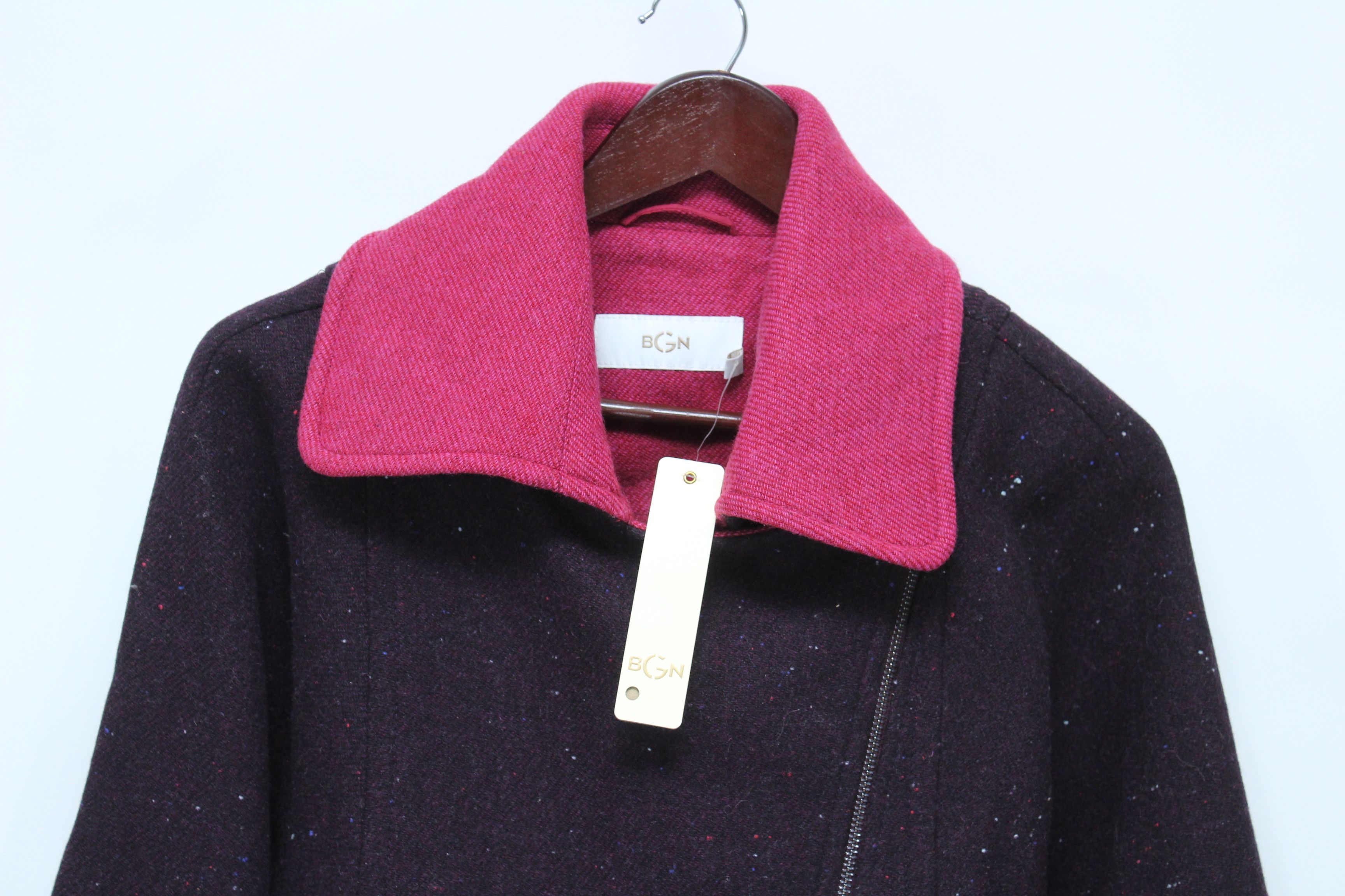 Other BGN Coat Wool Womens Size 6US New Vintage Rare Size M / US 6-8 / IT 42-44 - 5 Thumbnail