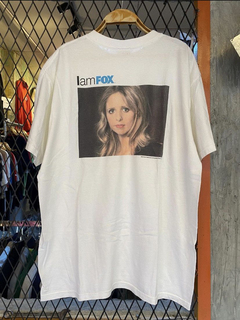 Vintage Vtg Sarah Michelle Gellar Buffy The Vampire Slayer Promo Size US L / EU 52-54 / 3 - 1 Thumbnail
