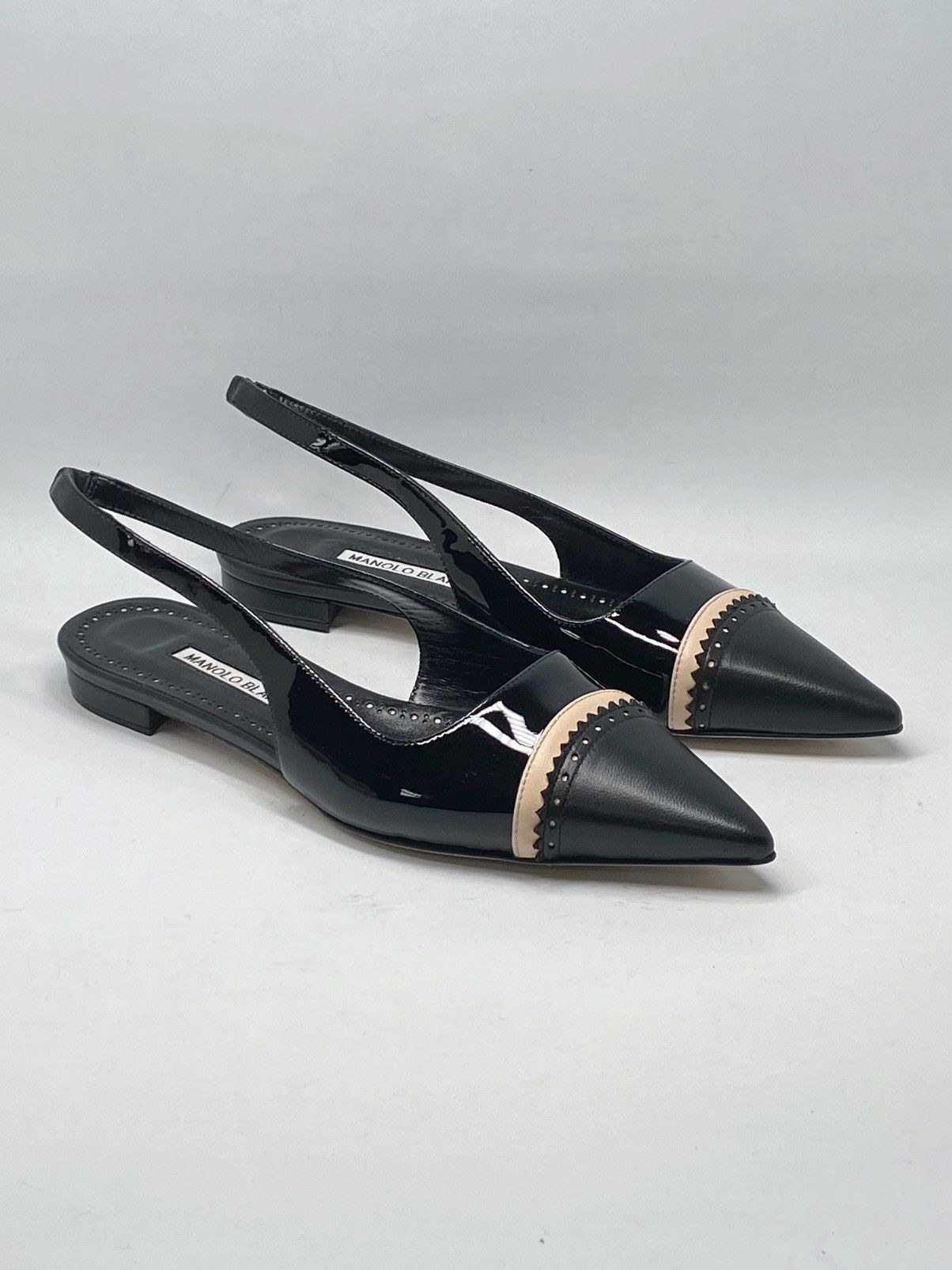 Manolo Blahnik Manolo Blahnik Leather Slingback Flats size 36 Size US 6 / IT 36 - 2 Thumbnail