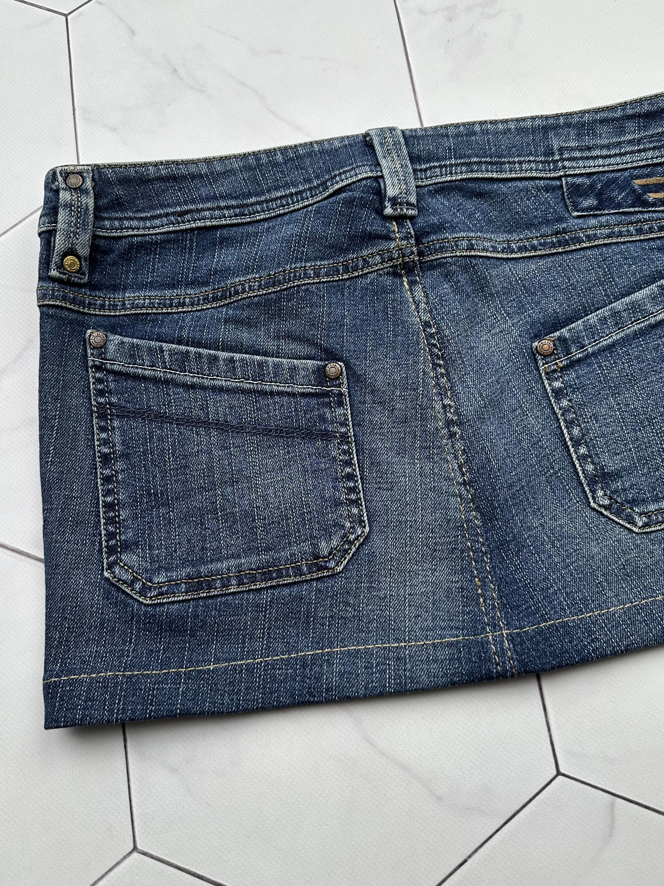 Diesel Diesel Vintage Mini Skirt (B113) Size 29" - 9 Thumbnail