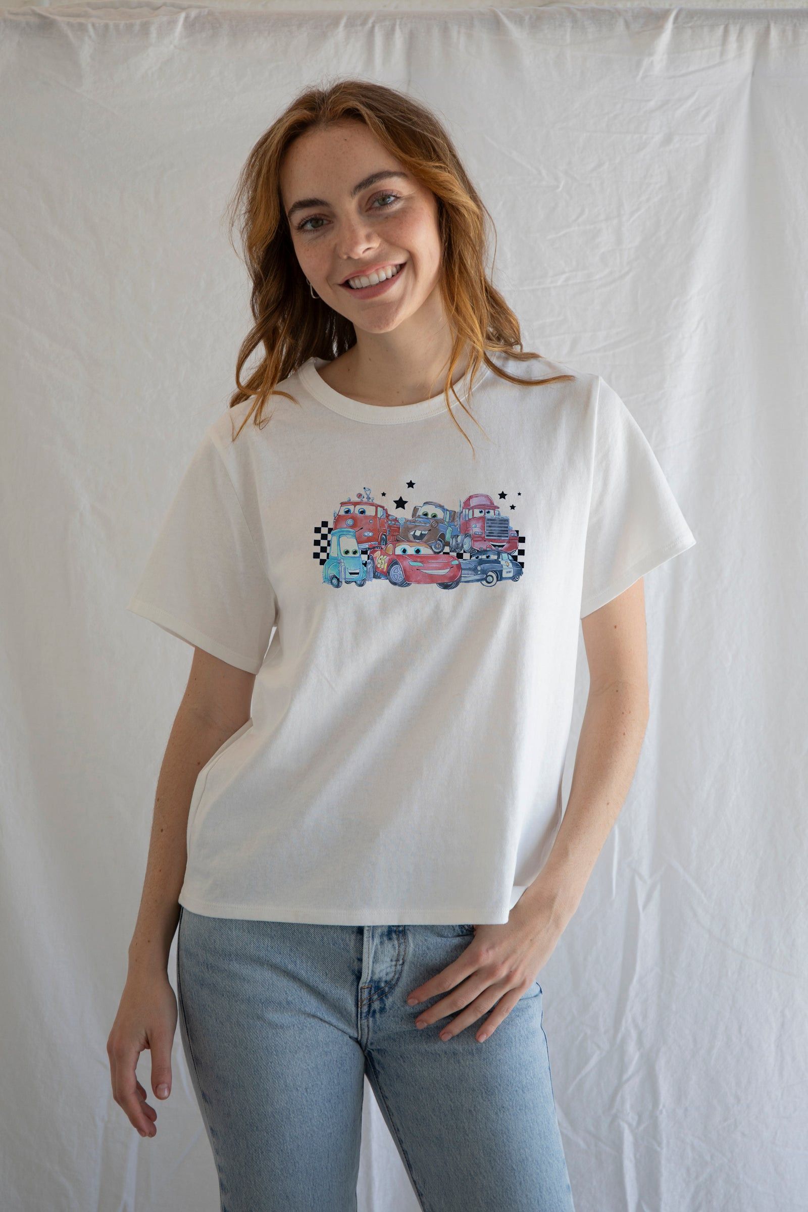 Vintage Vintage Cars Graphic Tee – Ride in Retro Style Size L / US 10 / IT 46 - 1 Thumbnail