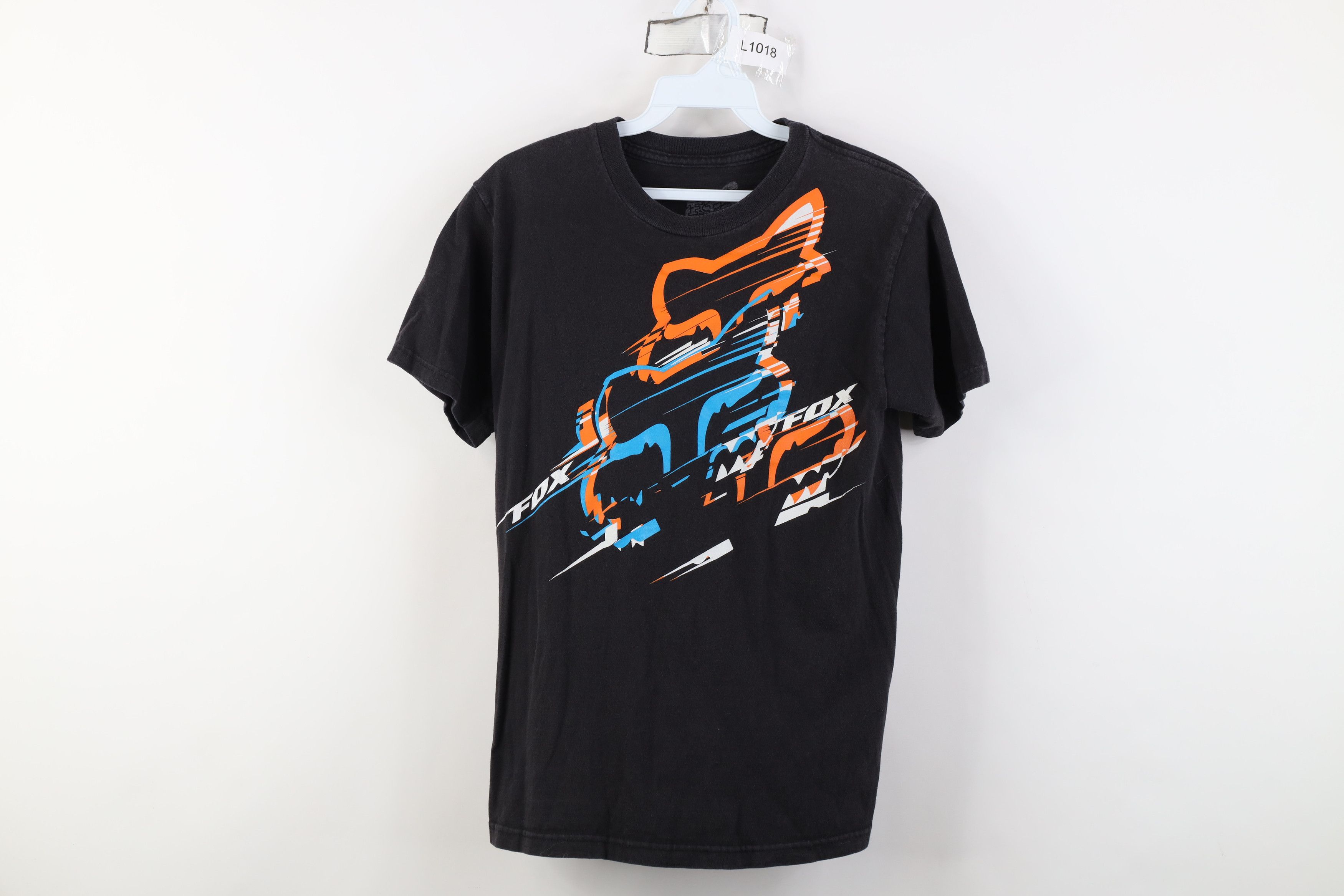 Fox Racing Vintage Y2K Fox Racing Spell Big Logo Short Sleeve T-Shirt Size US S / EU 44-46 / 1 - 1 Thumbnail