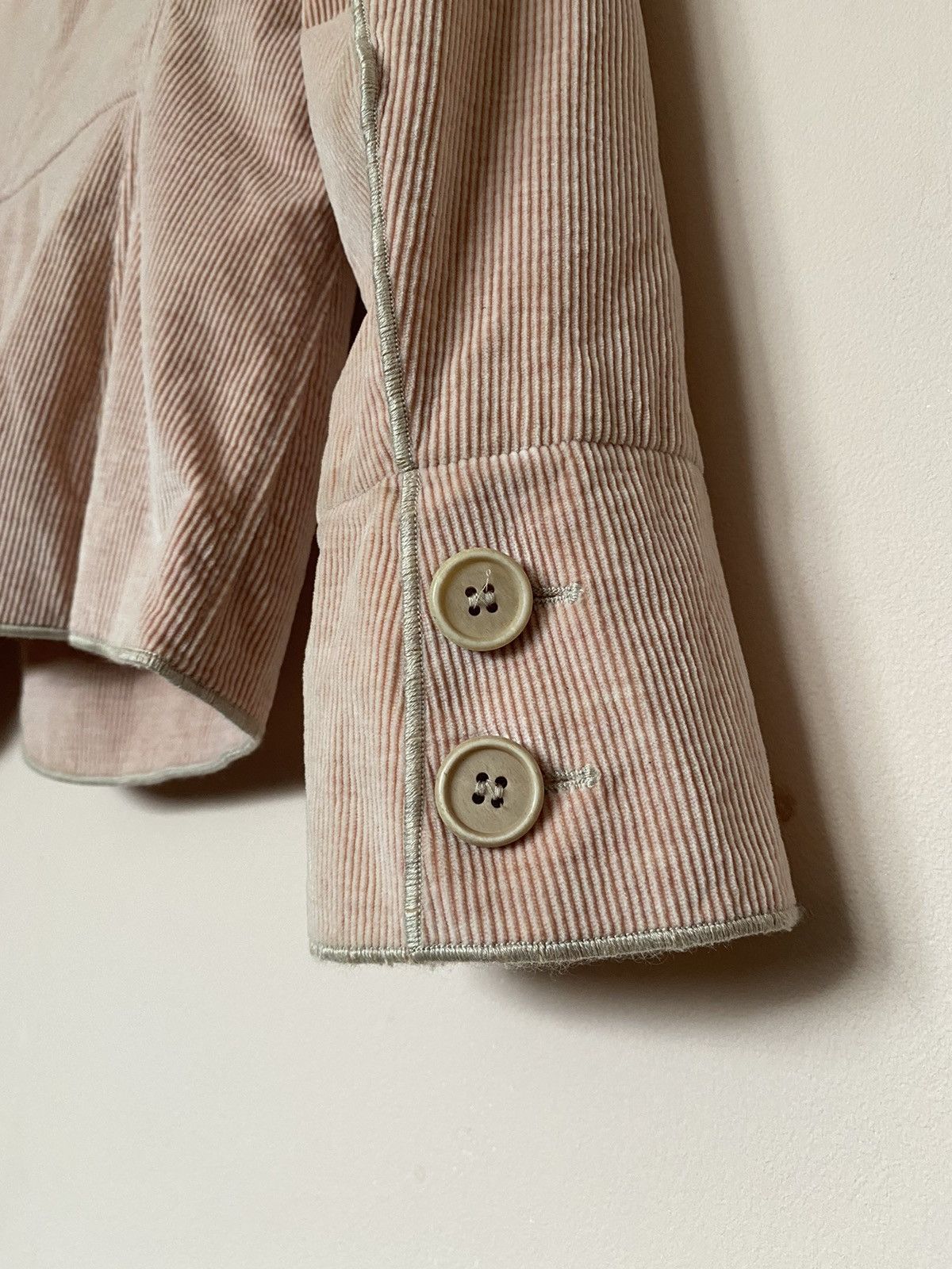Brunello Cucinelli Brunello Cucinelli Blazer Velvet Pink Size M / US 6-8 / IT 42-44 - 6 Thumbnail