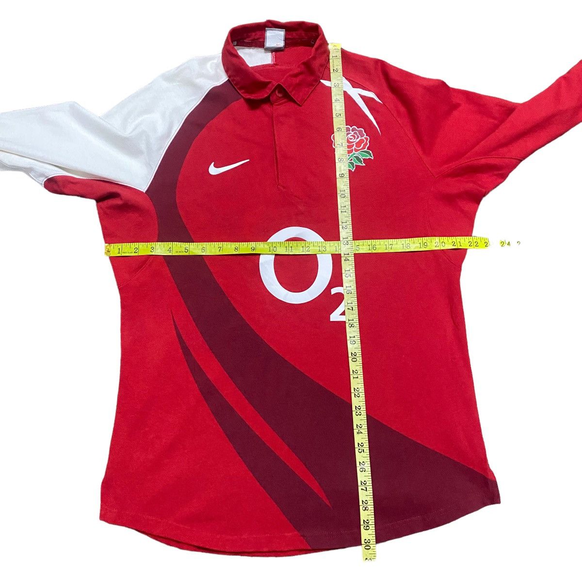 Nike Vintage Nike Rugby England Jersey Size US L / EU 52-54 / 3 - 15 Thumbnail