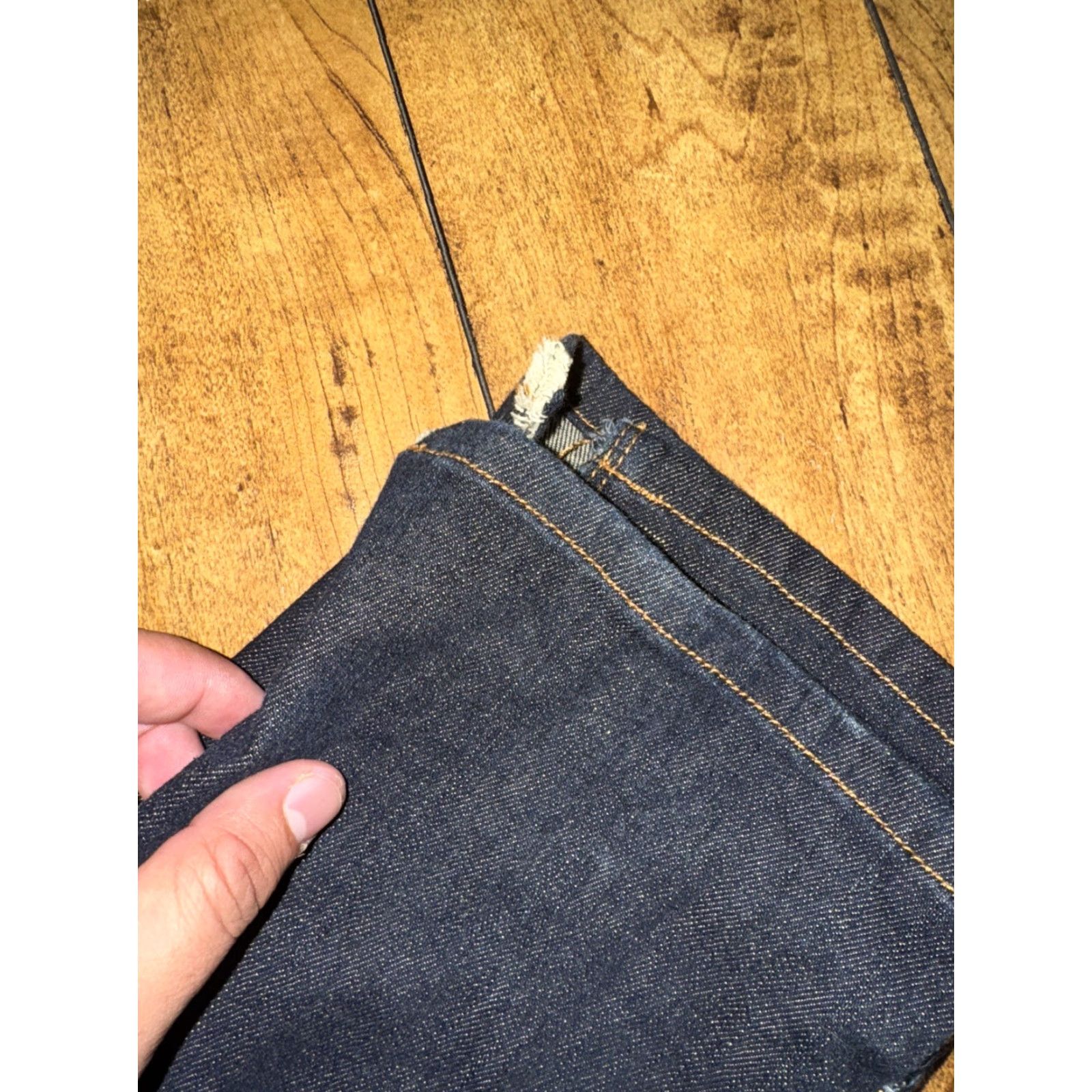 Obey VINTAGE OBEY Jeans Straight Slim Dark Wash 30x33 Mens Denim Stretch Skater Y2K Streetwear Size US 30 / EU 46 - 3 Thumbnail