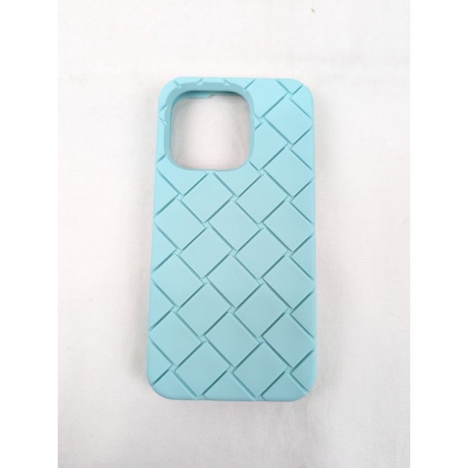 Bottega Veneta o1rshd1 Rubber Cover I Phone 14 Pro in Celadon in Light Blue Size ONE SIZE - 2 Thumbnail