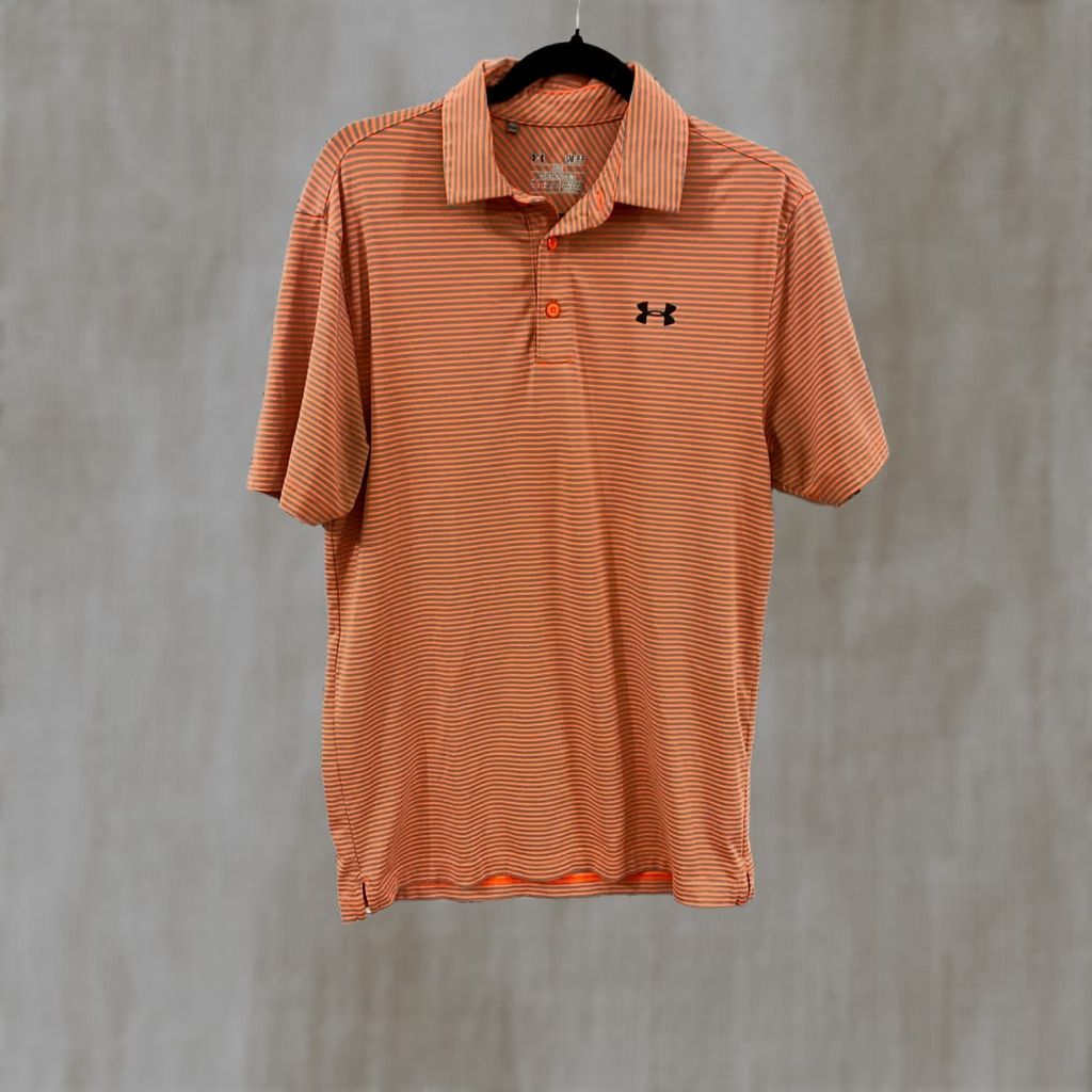 Under Armour UNDER ARMOUR MENS PERFORMANCE TOP SHIRT SMALL ORANGE SHORT SLEEVE CREW NECK LOGO ACTIVEWEAR GYM & TRAINING Size US S / EU 44-46 / 1 - 1 Thumbnail