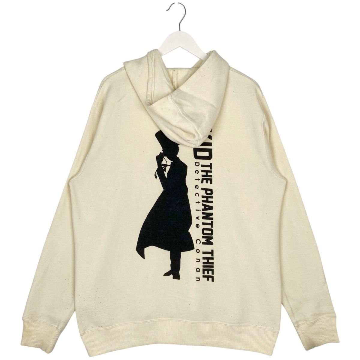 Vintage Vintage Japanese Anime Detective Conan Hoodie Beige Size LL Size US L / EU 52-54 / 3 - 1 Thumbnail