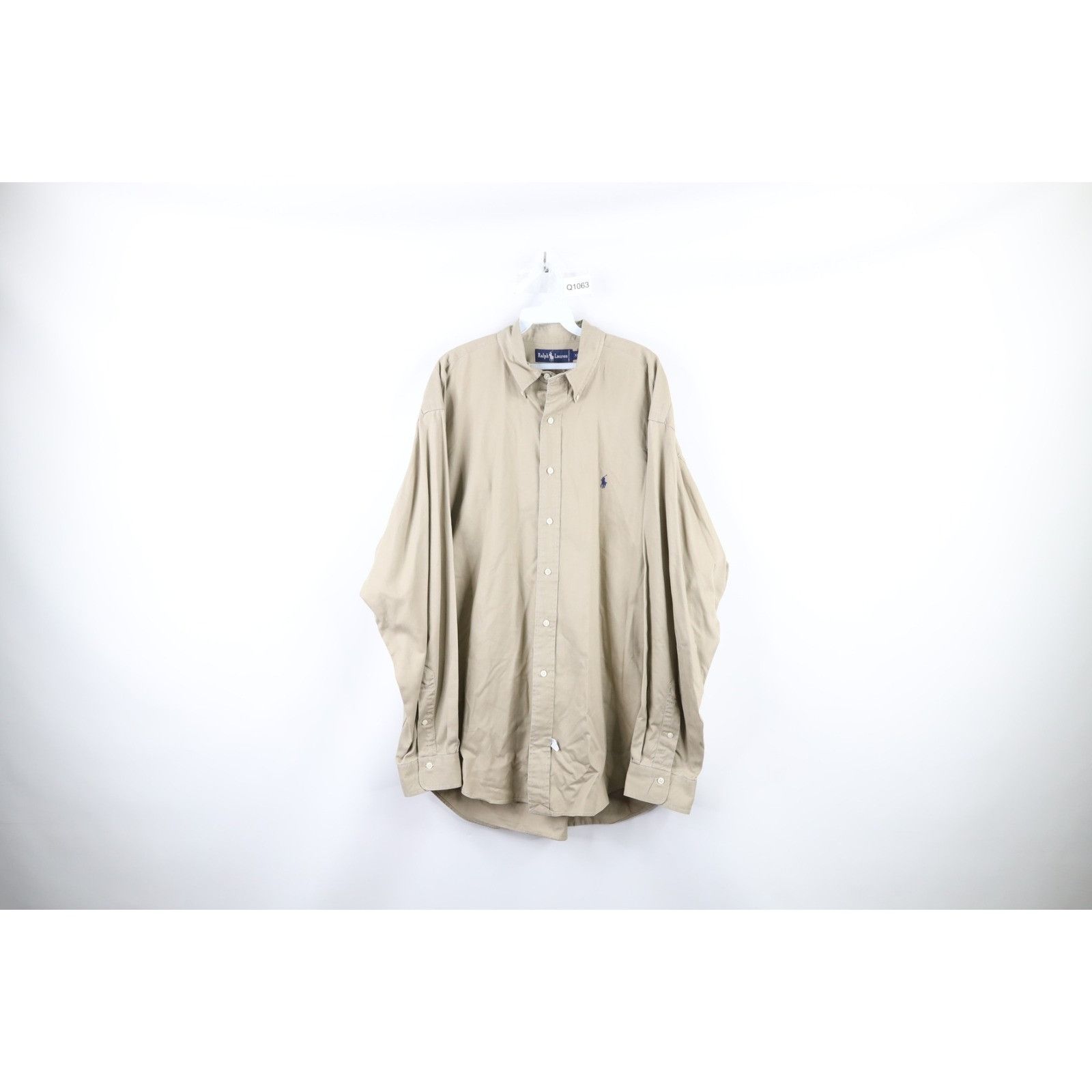 Polo Ralph Lauren Vintage 90s Ralph Lauren Faded Collared Button Shirt Size US XL / EU 56 / 4 - 1 Thumbnail