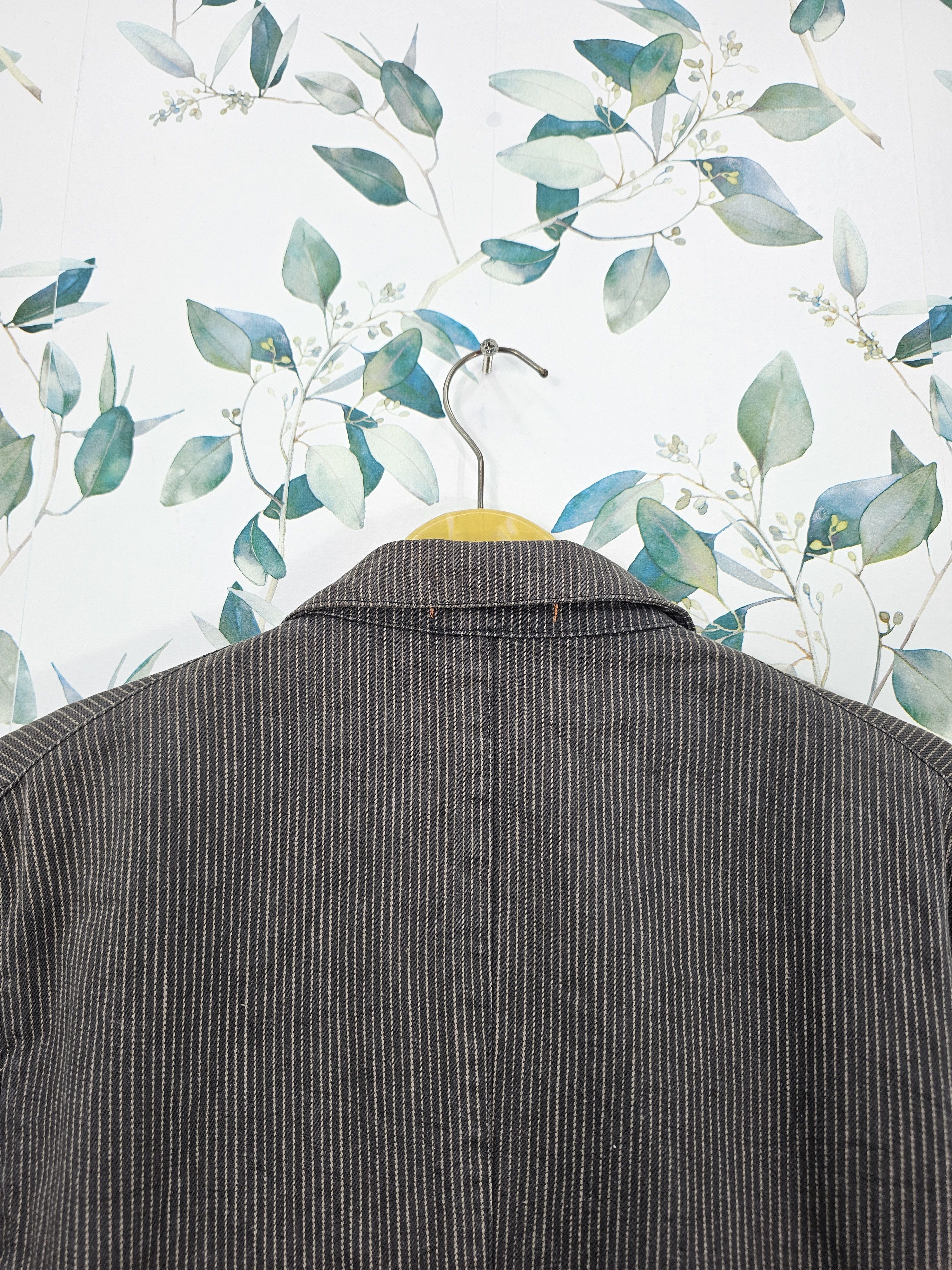 Japanese Brand Japanese Brand TABLOID NEWS Striped Blazer Jacket J0114 Size US M / EU 48-50 / 2 - 8 Thumbnail