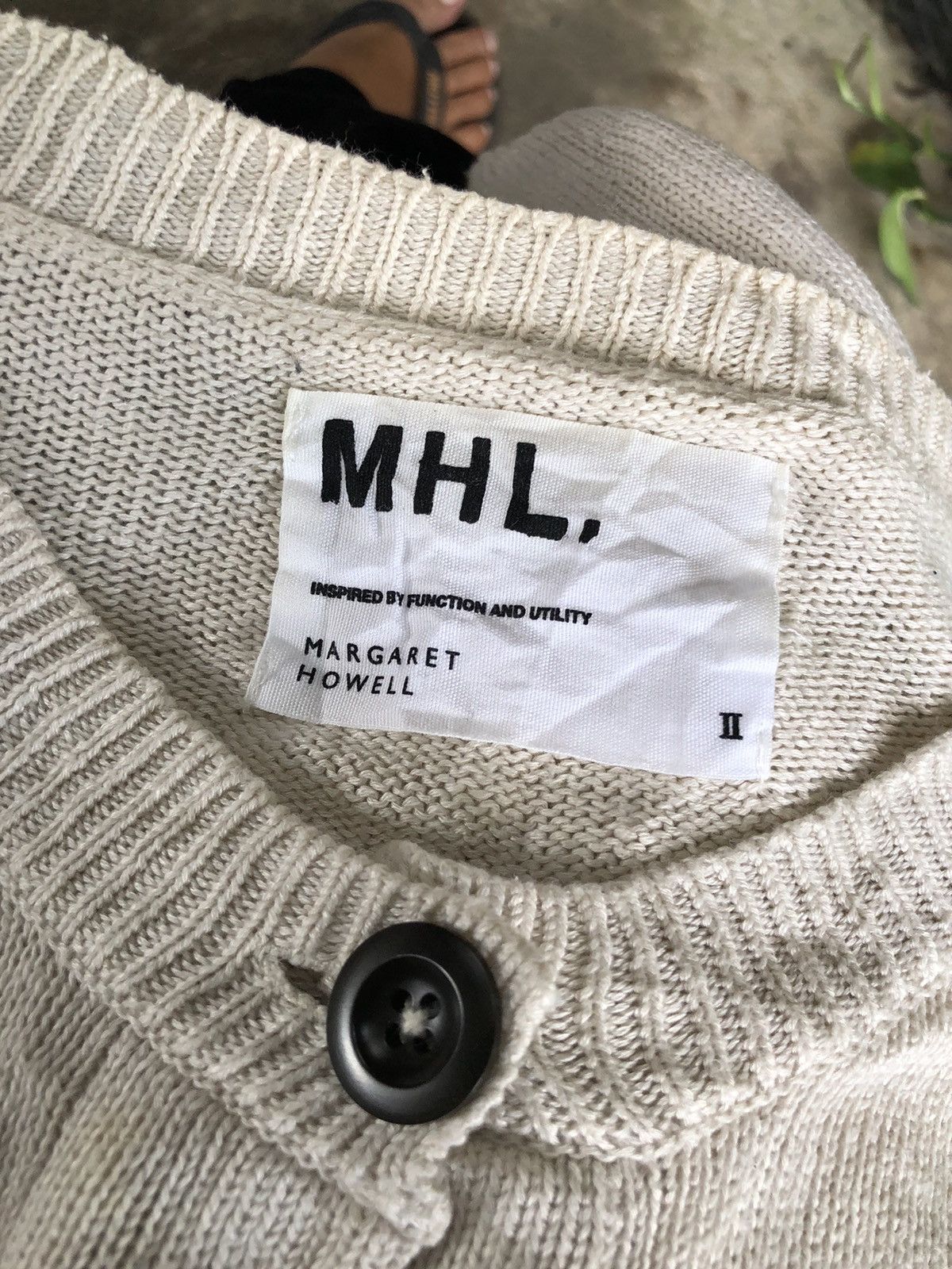 Margaret Howell MHL MARGARET HOWELL KNIT CARDI Size XS / US 0-2 / IT 36-38 - 4 Thumbnail