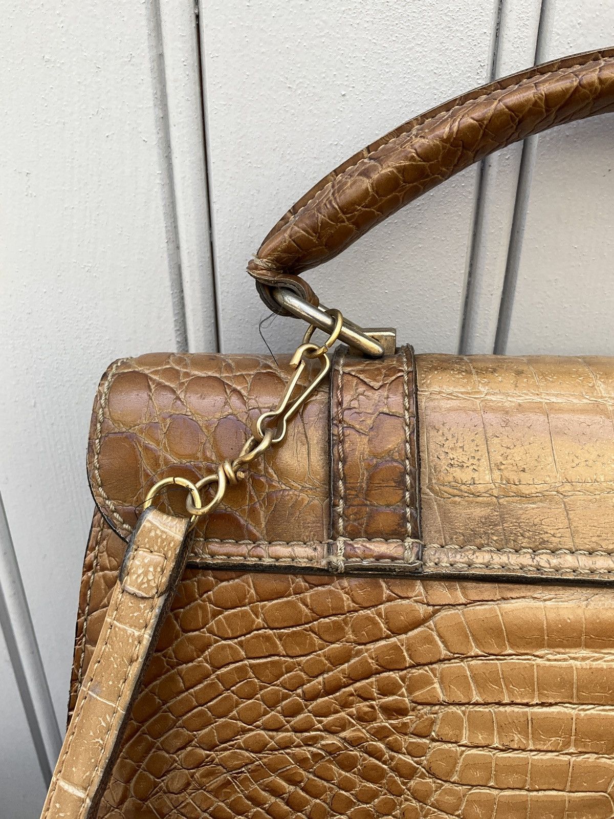 Vintage Vintage shoulder bag, python leather Size ONE SIZE - 7 Thumbnail