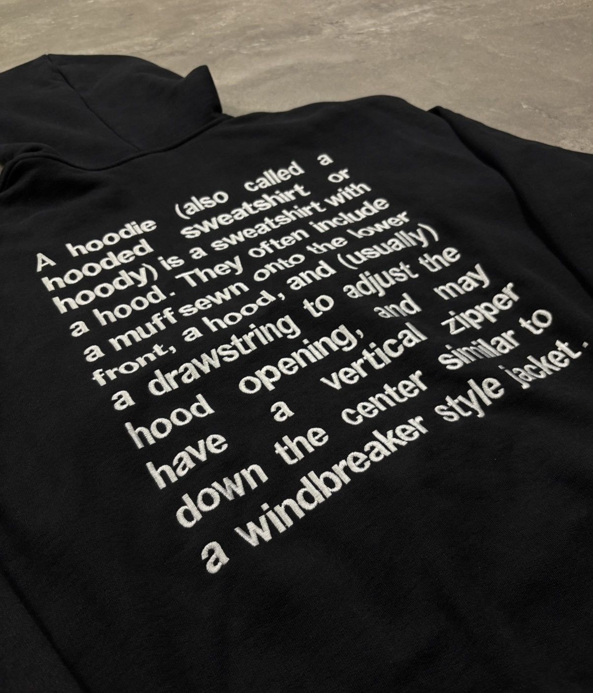 Vetements Vetements SS16 OG Definition Hoodie (2016) Size US S / EU 44-46 / 1 - 7 Thumbnail