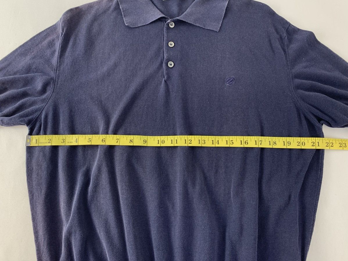 Ermenegildo Zegna Ermenegildo Zegna Plain Minimalist Polo Tee T shirt Size US L / EU 52-54 / 3 - 9 Thumbnail