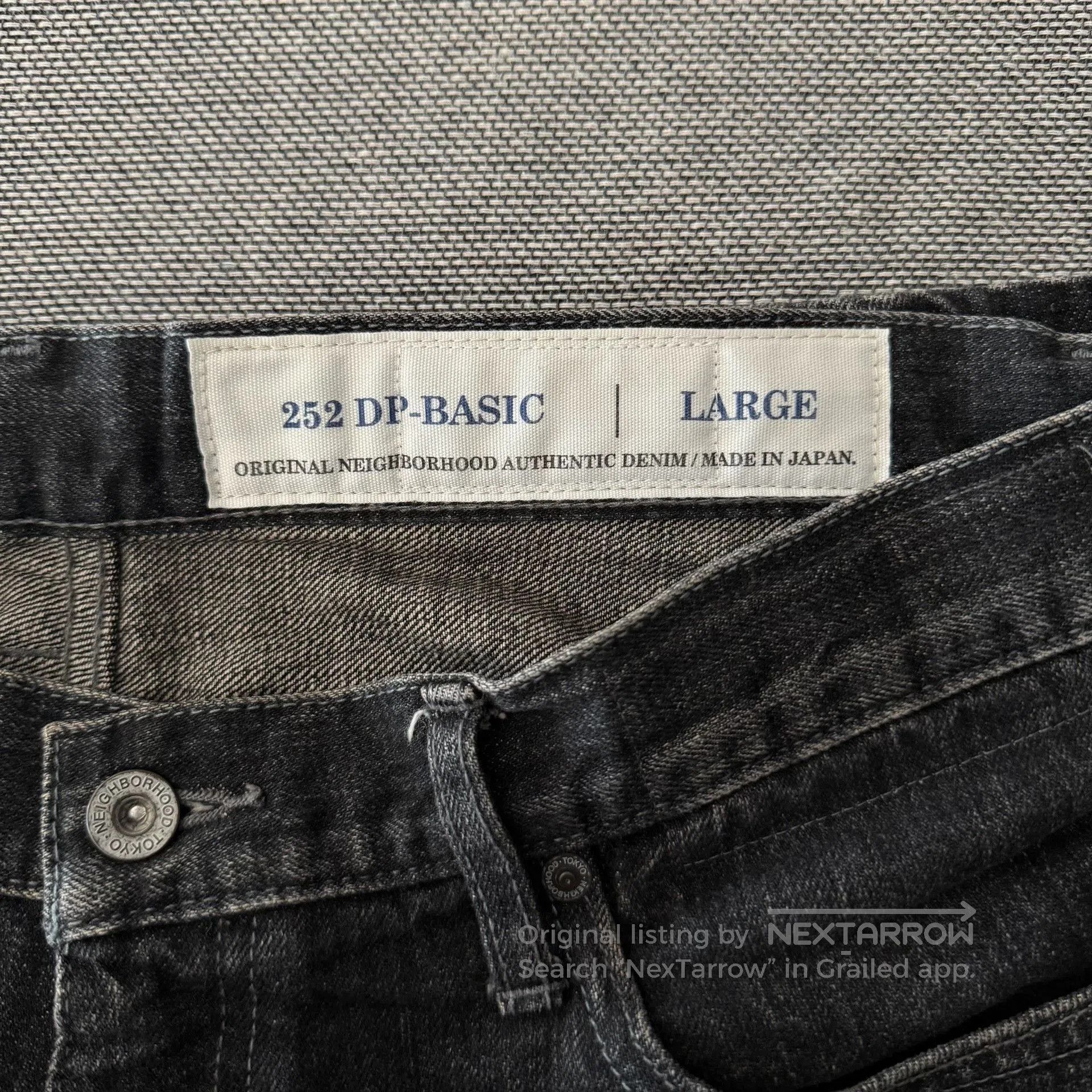 Neighborhood Neighborhood 25ss Basic Washed Jeans. Size US 36 / EU 52 - 8 Thumbnail
