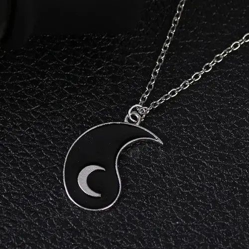 Other 2PCS Moon & Star Necklace Size ONE SIZE - 4 Thumbnail