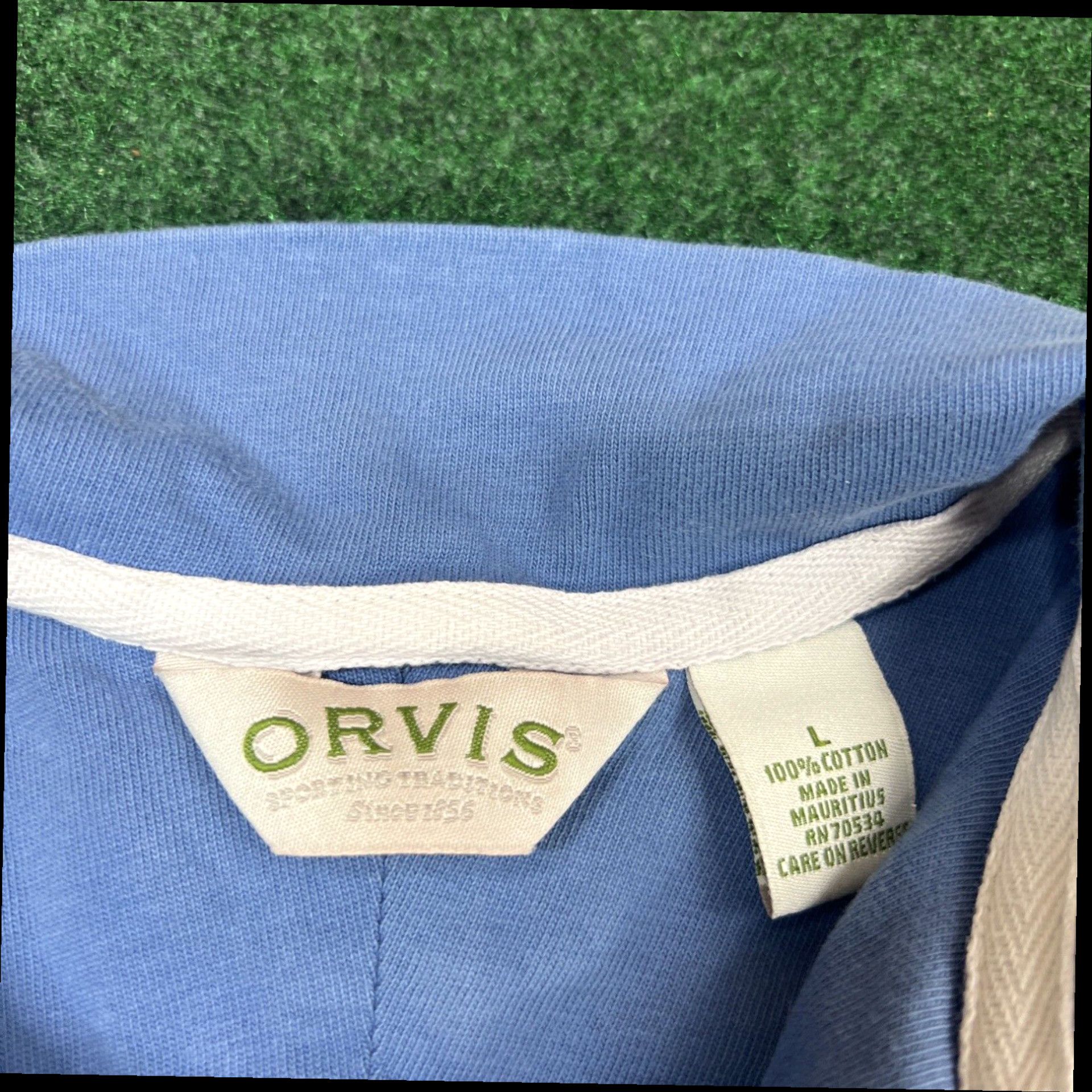 Orvis Orvis Sweater Mens L Adult Pullover Quarter Zip 1/4 Casual Long Sleeve Size US L / EU 52-54 / 3 - 6 Thumbnail