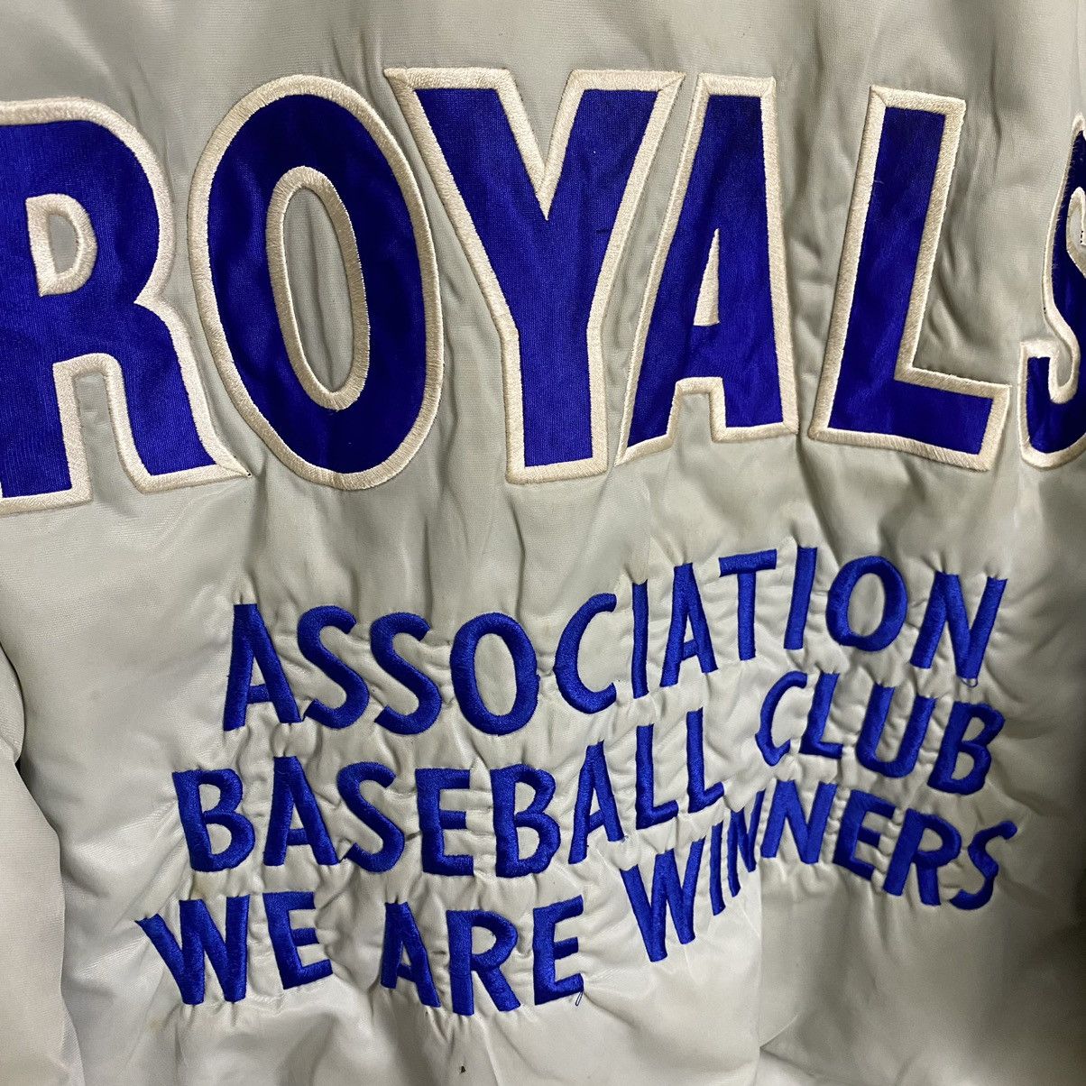 MLB × Vintage Vintage MLB Royals Varsity Jacket Size US M / EU 48-50 / 2 - 13 Thumbnail