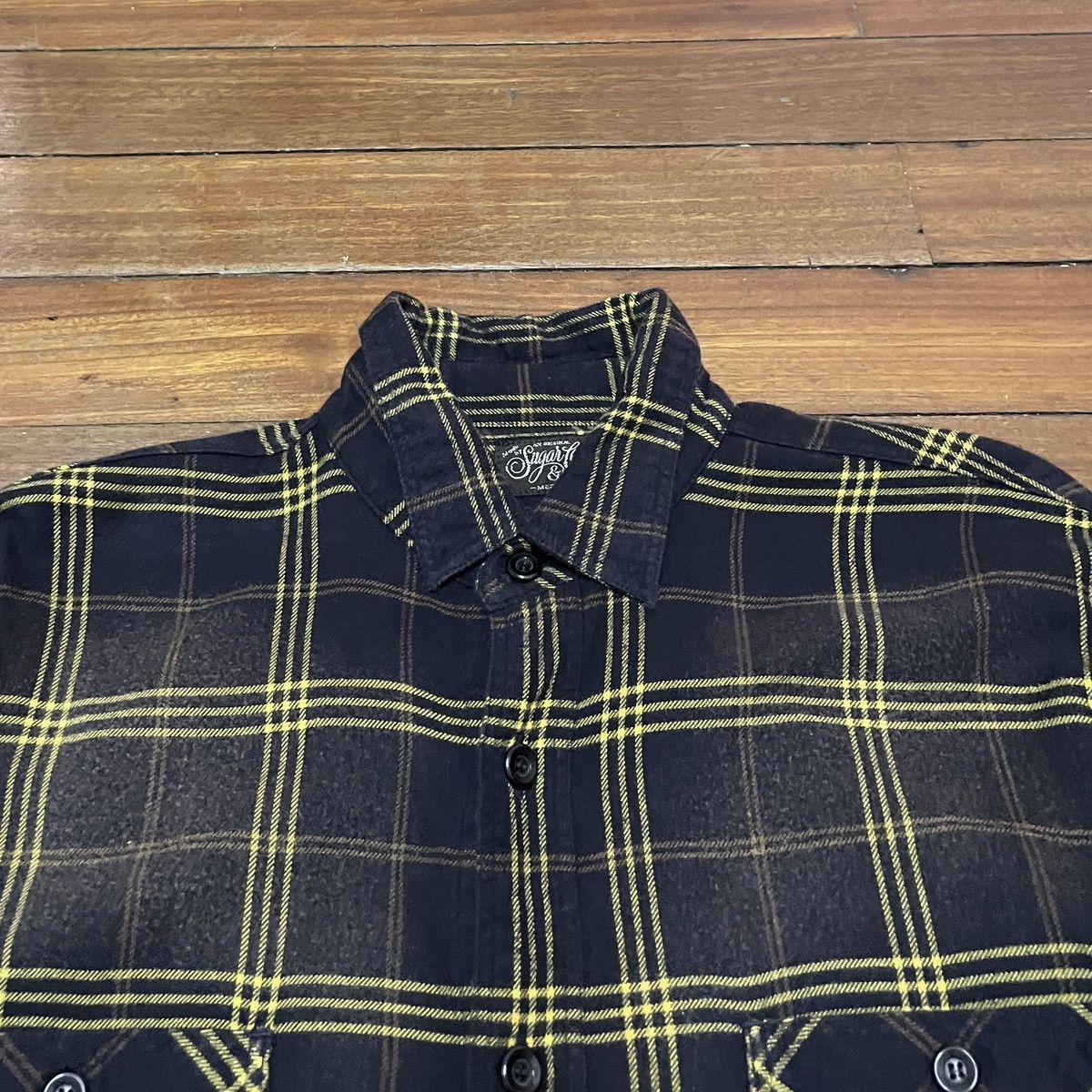 Beams Plus × Sugar Cane × Toyo Enterprises Very Rare Vintage Sugar Cane Beams Checked Baggy Shirt 2000s Size US M / EU 48-50 / 2 - 3 Thumbnail