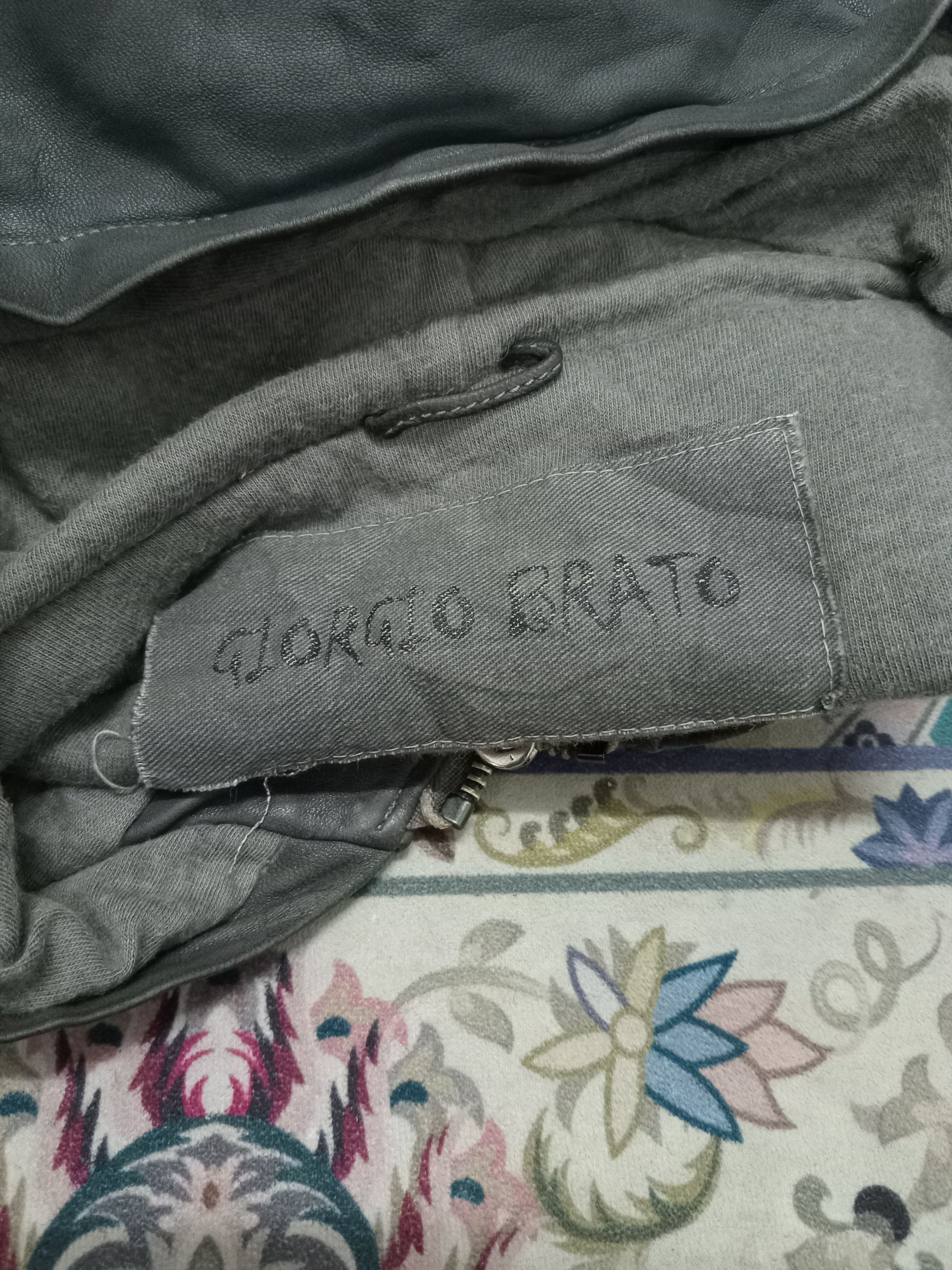 Giorgio Brato GIORGIO BRATO Leather Jacket Size US S / EU 44-46 / 1 - 5 Thumbnail