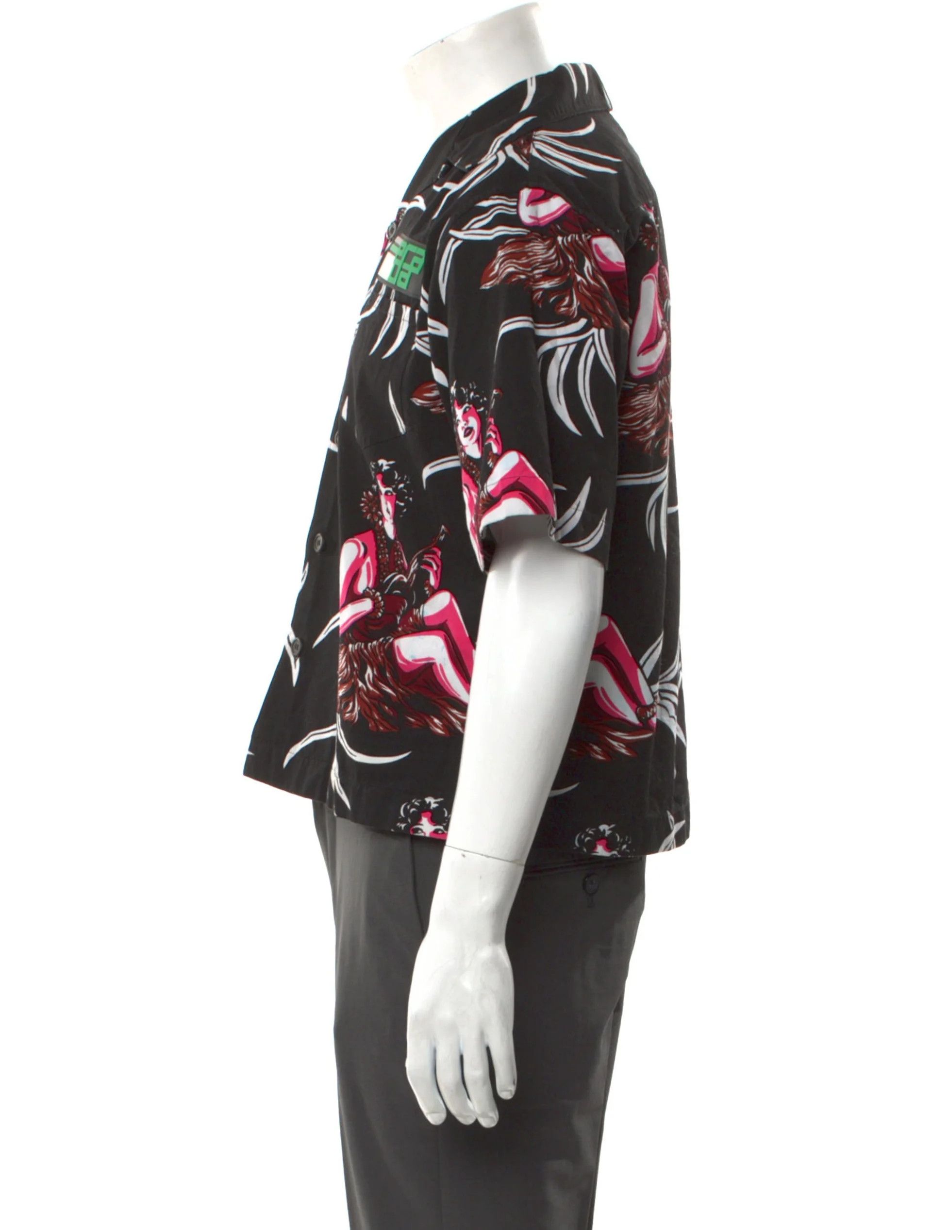 Prada Prada 2018 Printed Shirt Size US XS / EU 42 / 0 - 3 Thumbnail